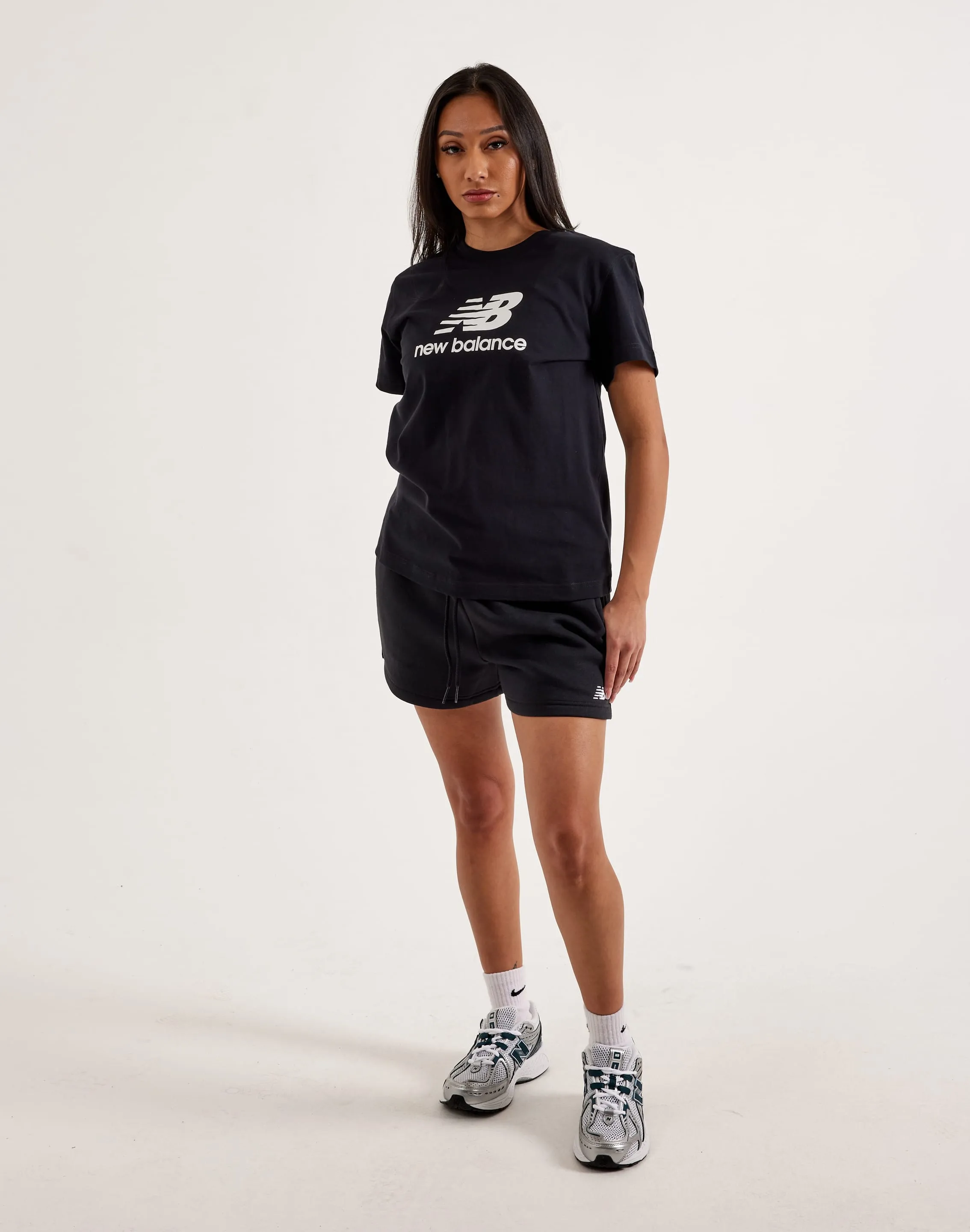 New Balance Sport Essentials Fleece Shorts Gloss Glow