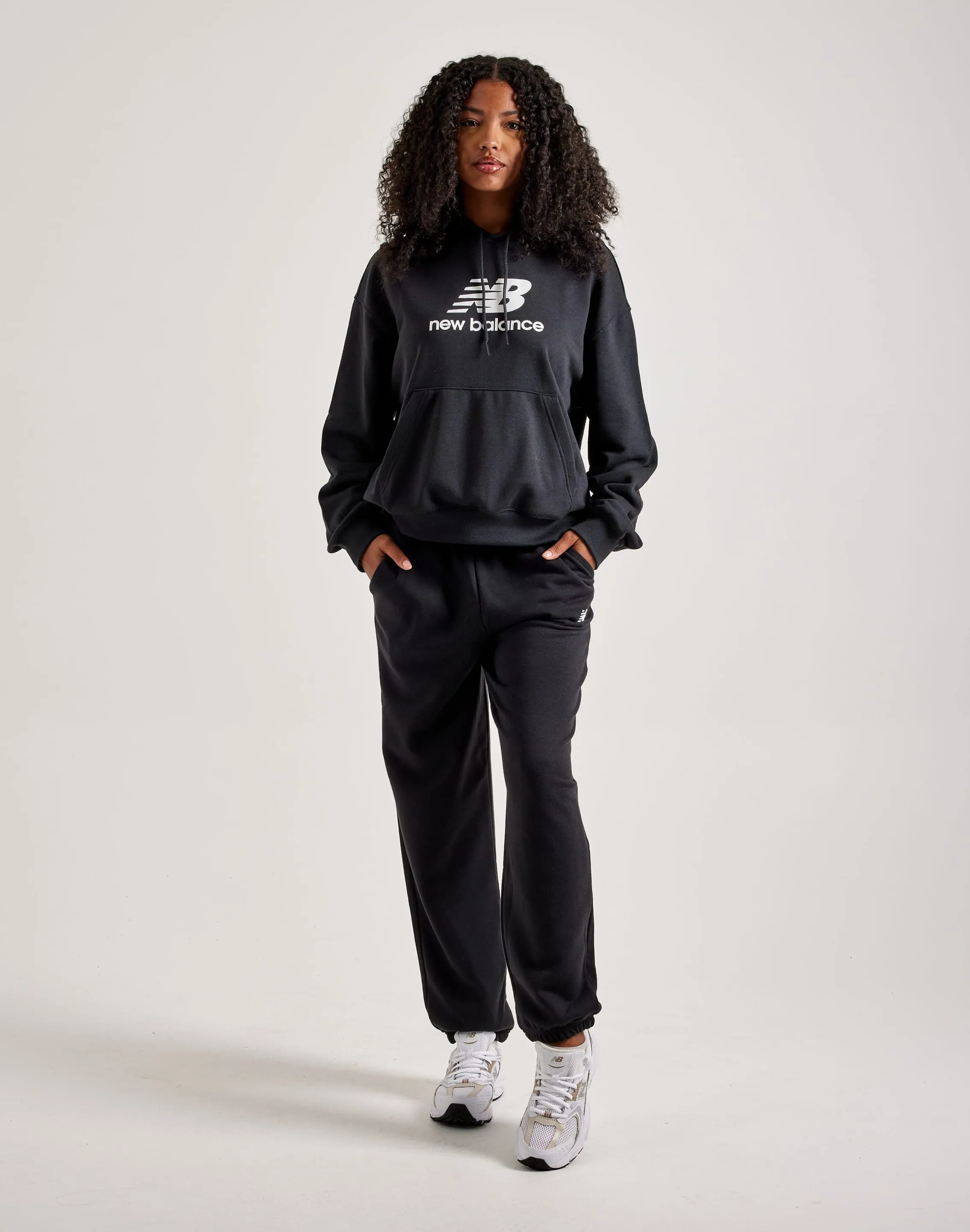 New Balance Sport Essentials French Terry Logo Hoodie SoftLining