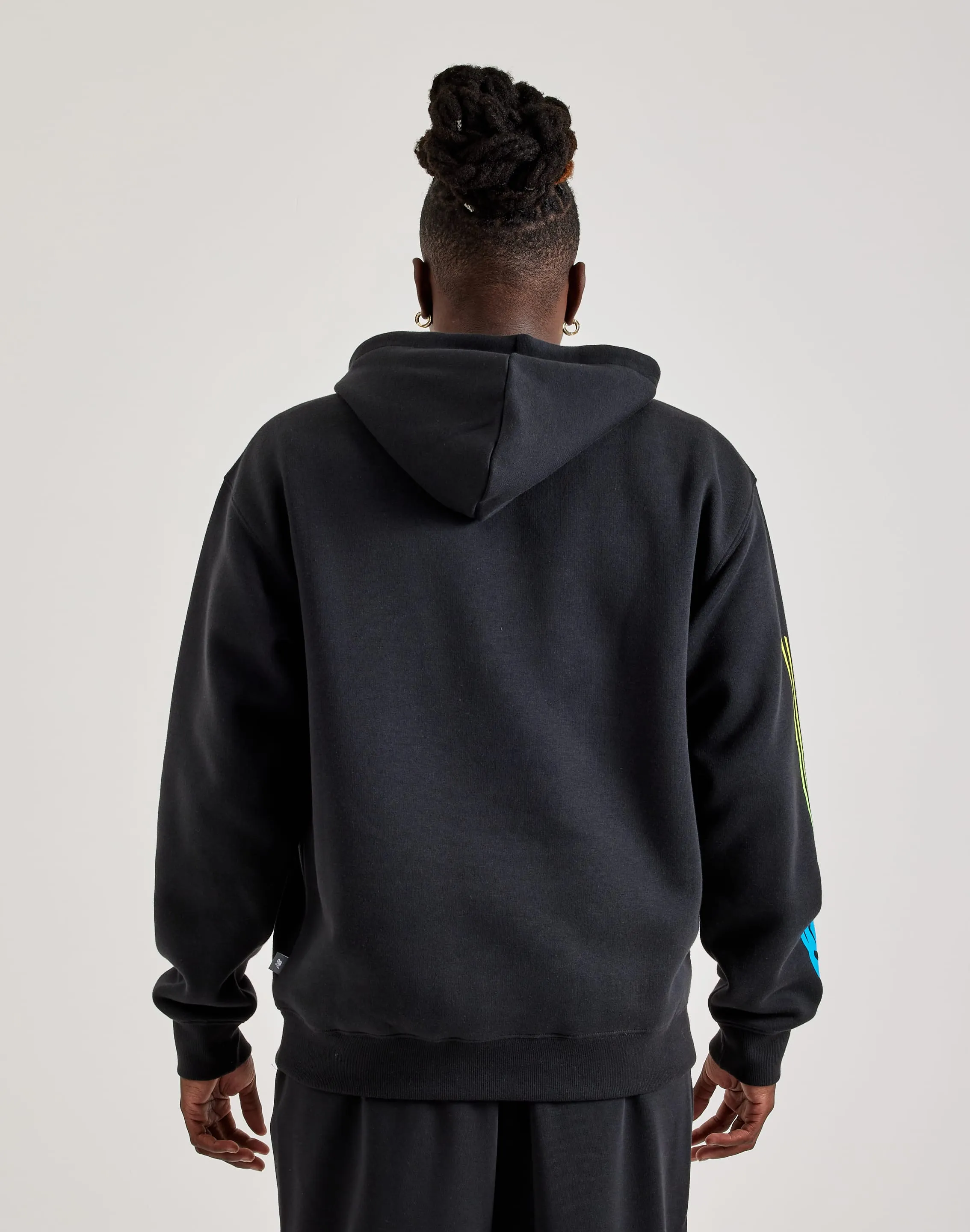 New Balance Starry Nights Hoodie DoubleLayered Collar Halo Glow
