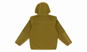 NEW BALANCE FULL-ZIP FLEECE HOODIE "BROWN"
