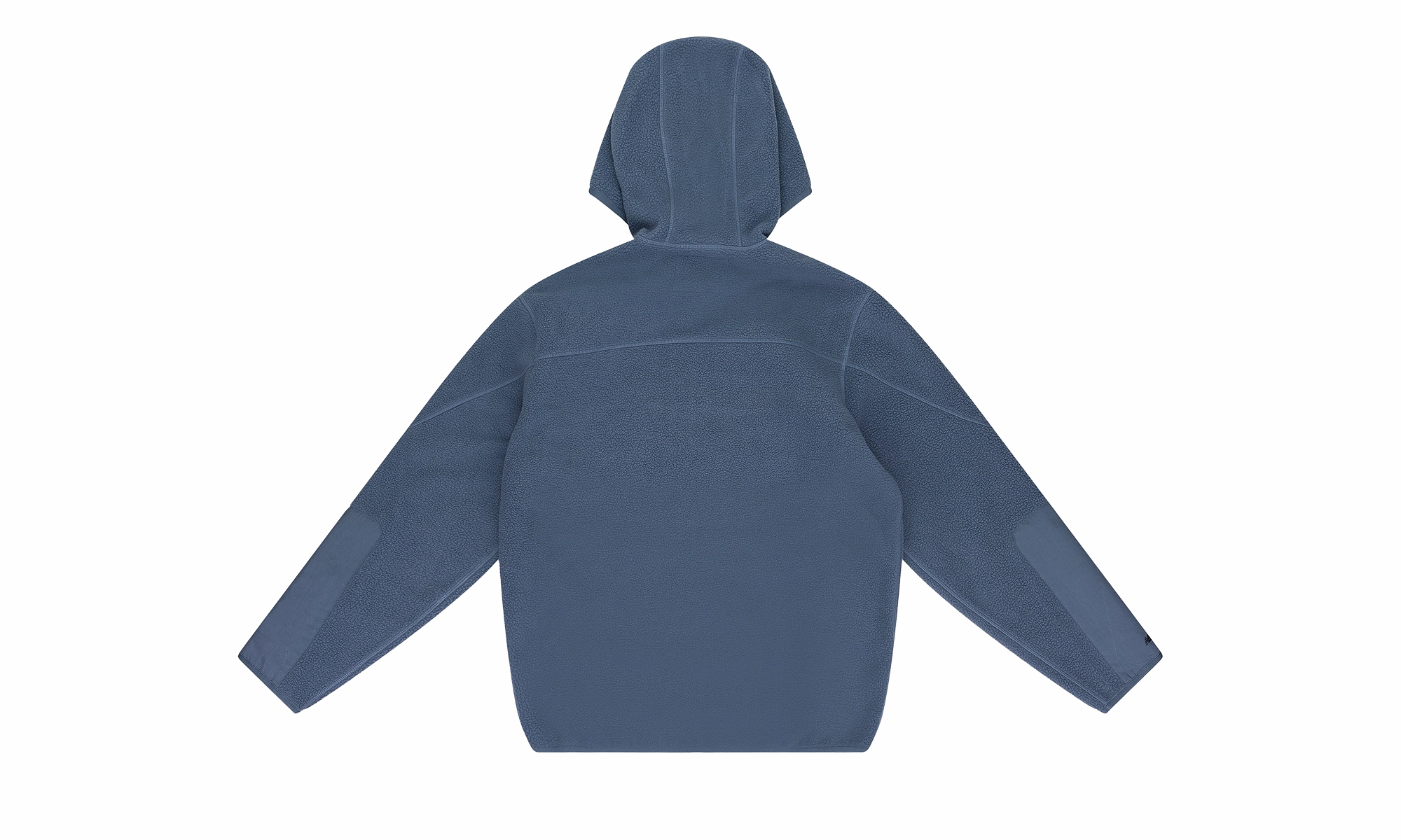 NEW BALANCE FULL-ZIP FLEECE HOODIE "INDIGO"
