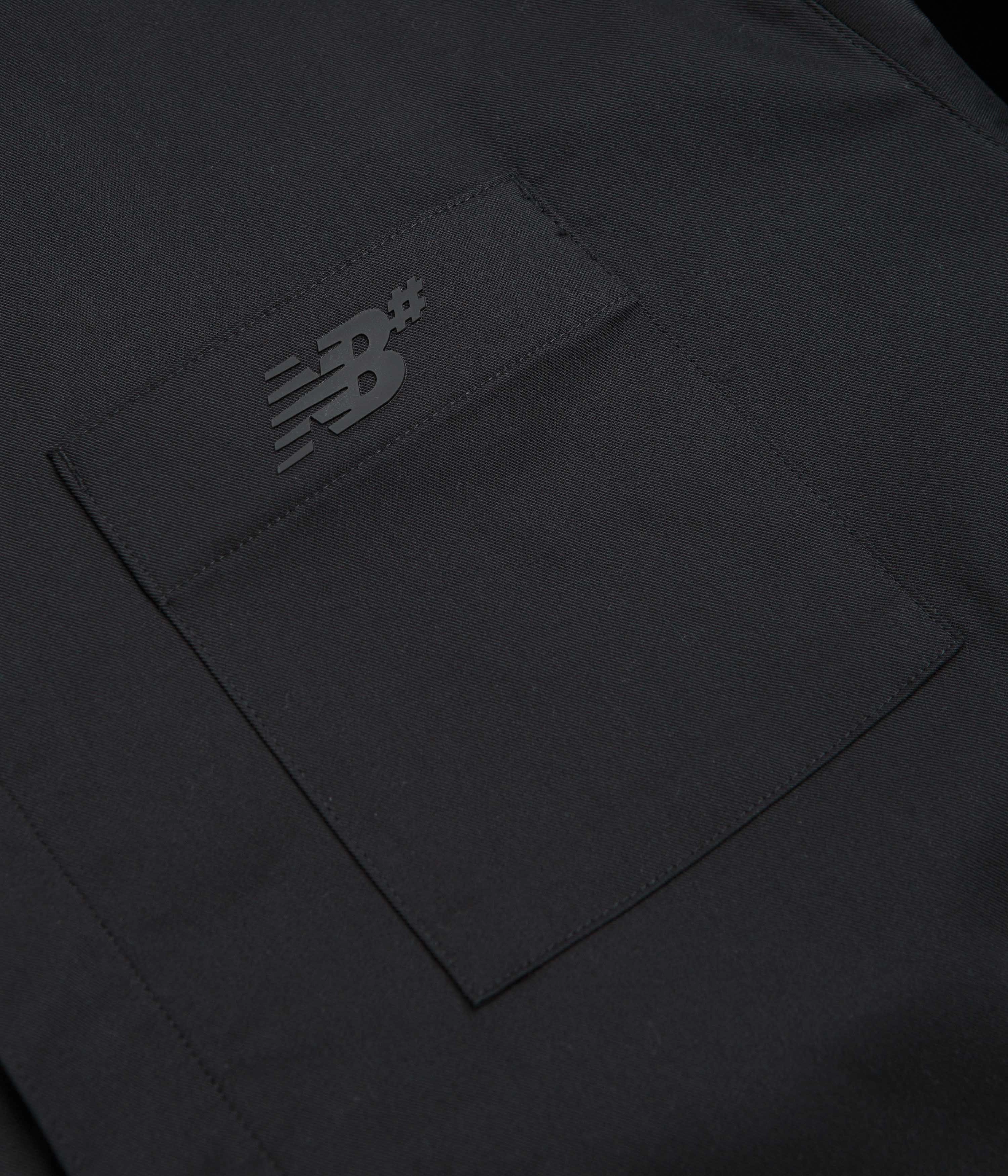 New Balance Numeric Coaches Twill Jacket - Black High Collar Style