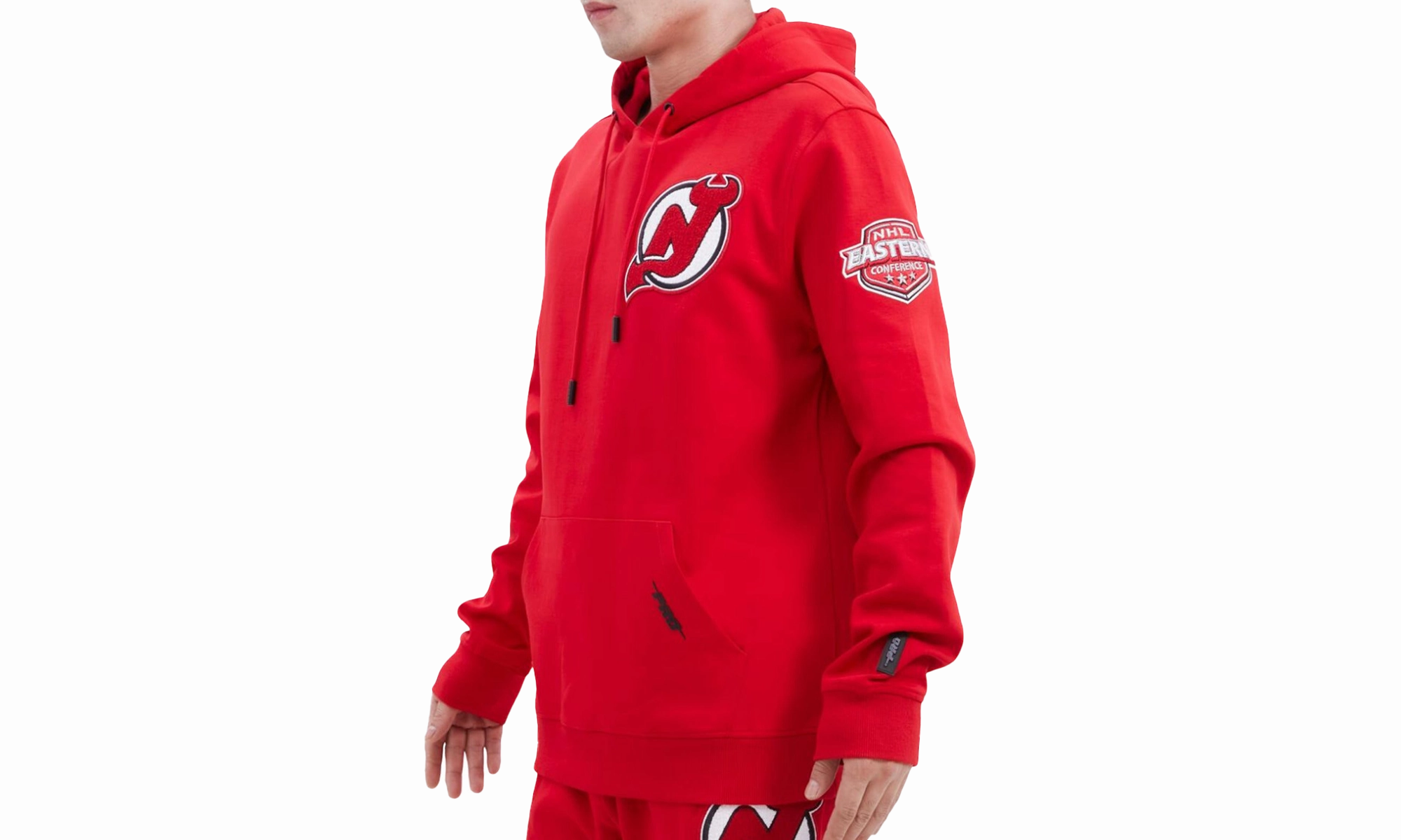 New Jersey Devils Classic Chenille P/O Hoodie Red "RED"
