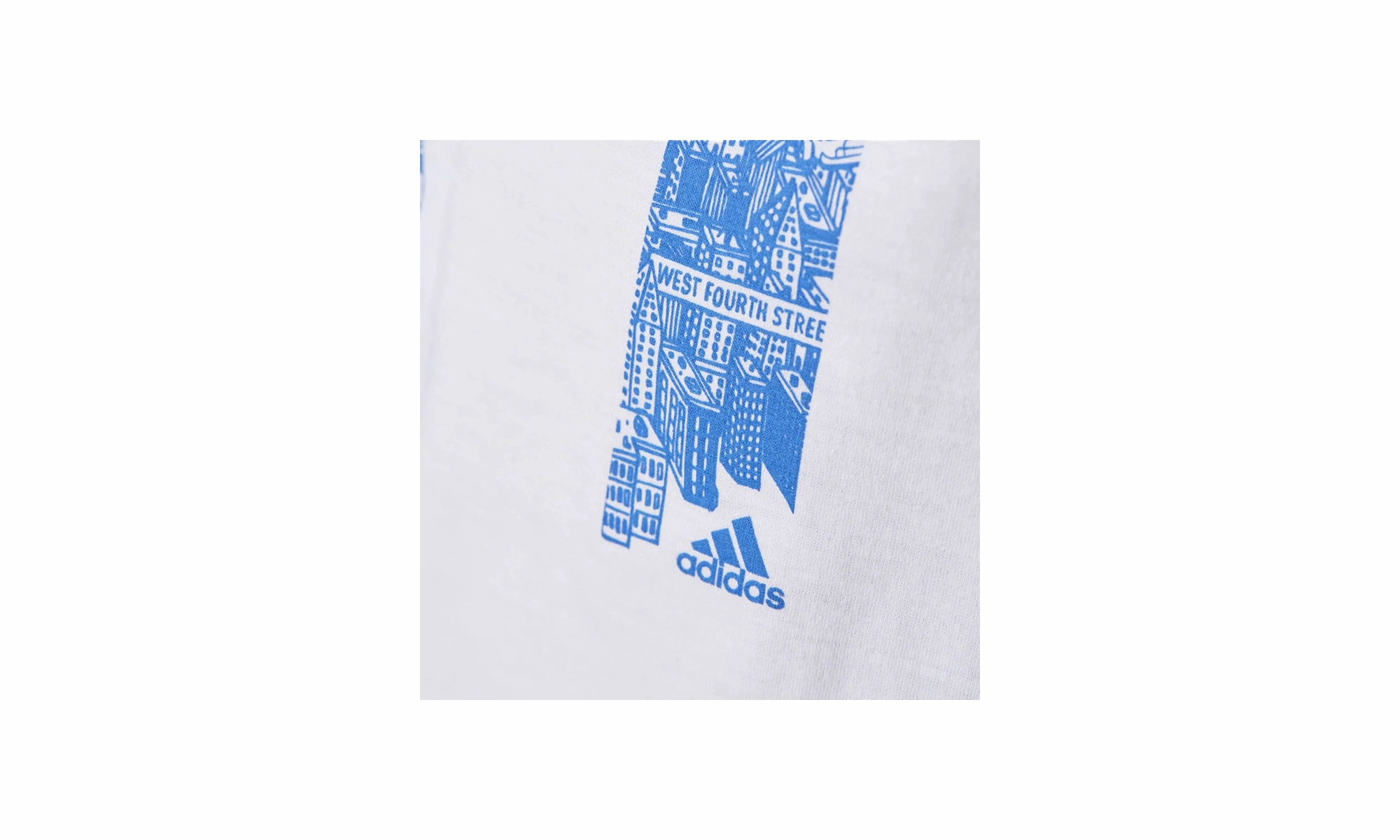 New York City Training T-Shirt "White / Orange / Satellite" Garden Ease Night Out