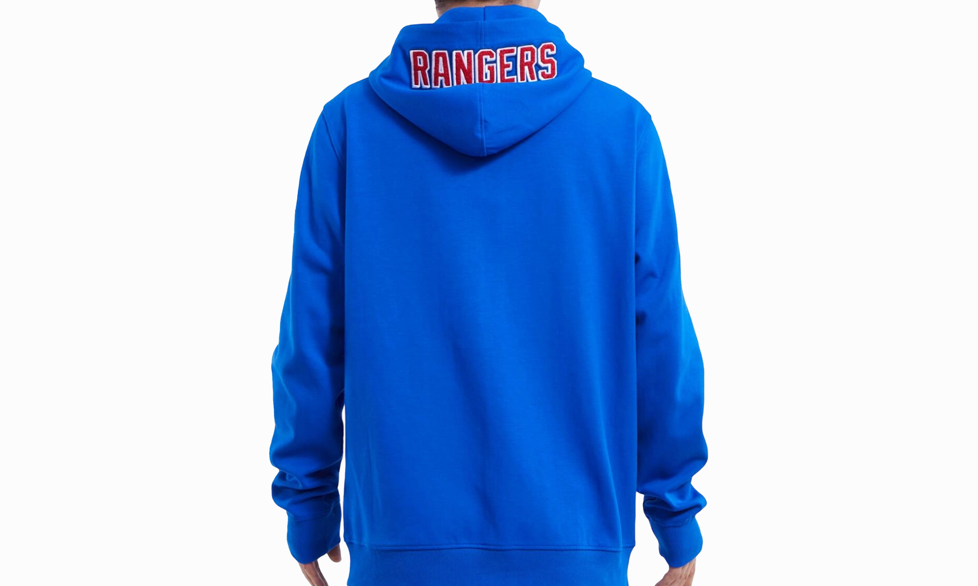 New York Rangers Classic Chenille Zip-Up Hoodie "Blue"