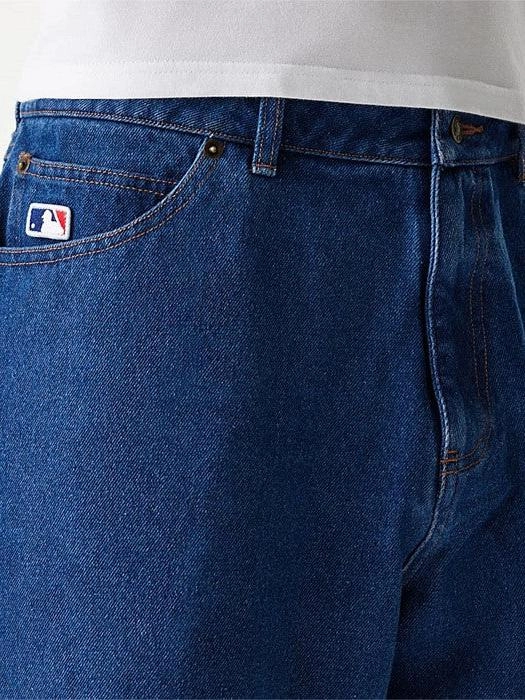 New York Yankees Denim Shorts Sweat Wicking Technology