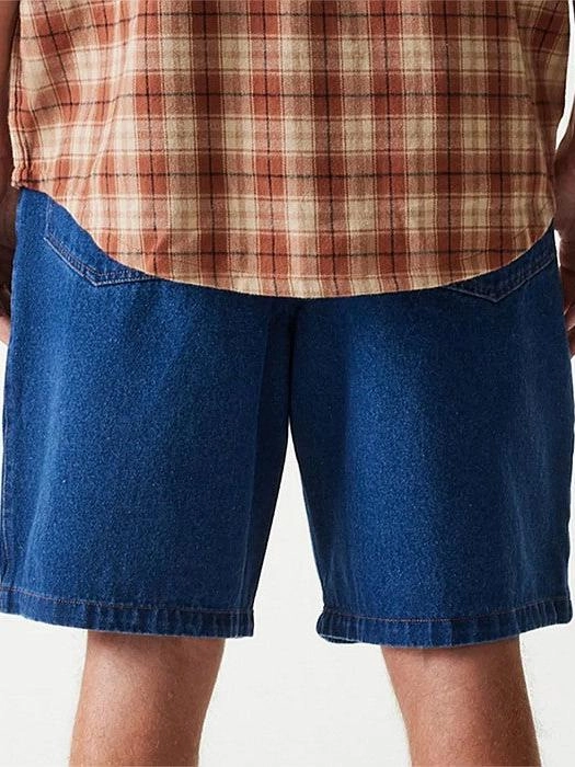 Beach Bound Mood Match New York Yankees Denim Shorts