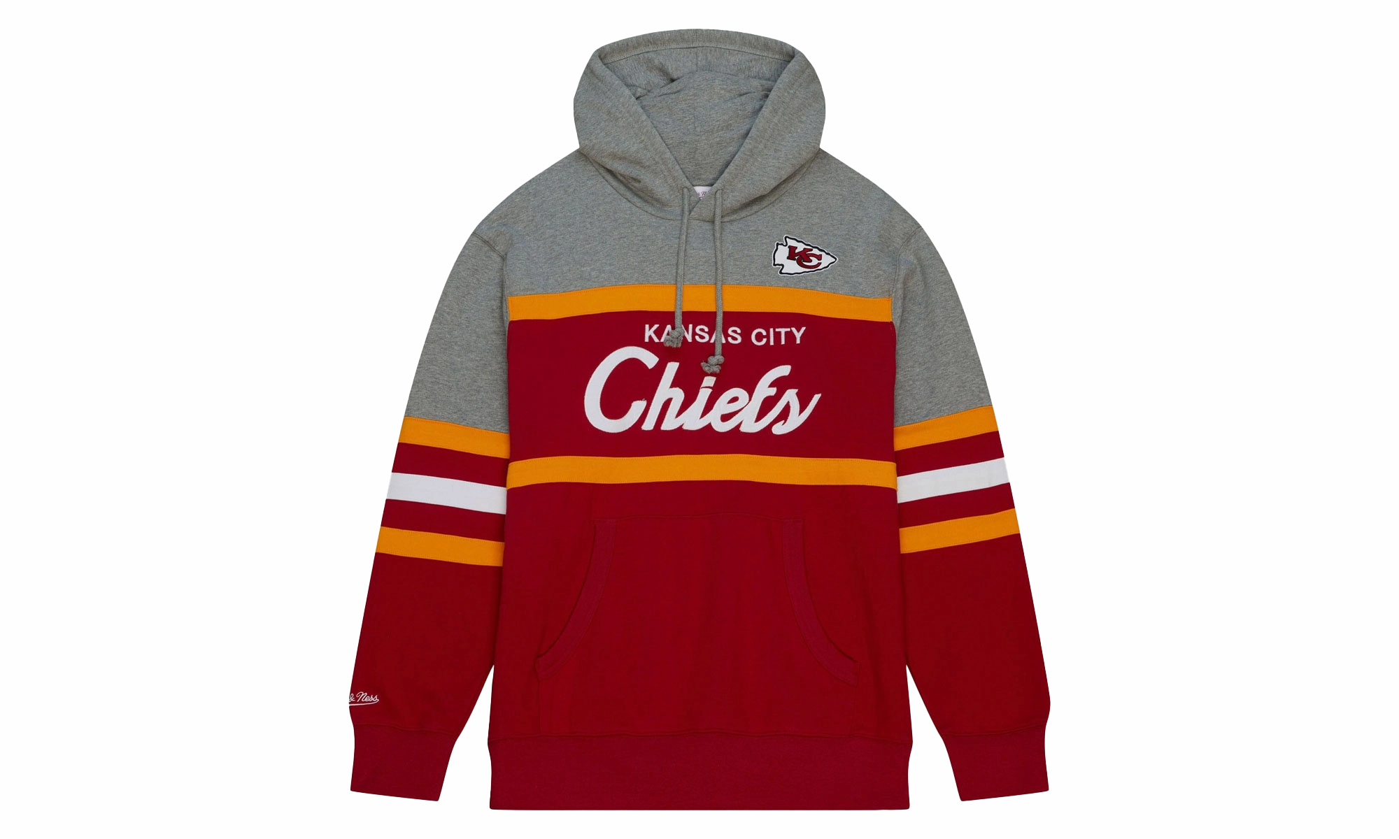 NFL HEAD COACH HOODIE CHIEFS "Grey-Red"