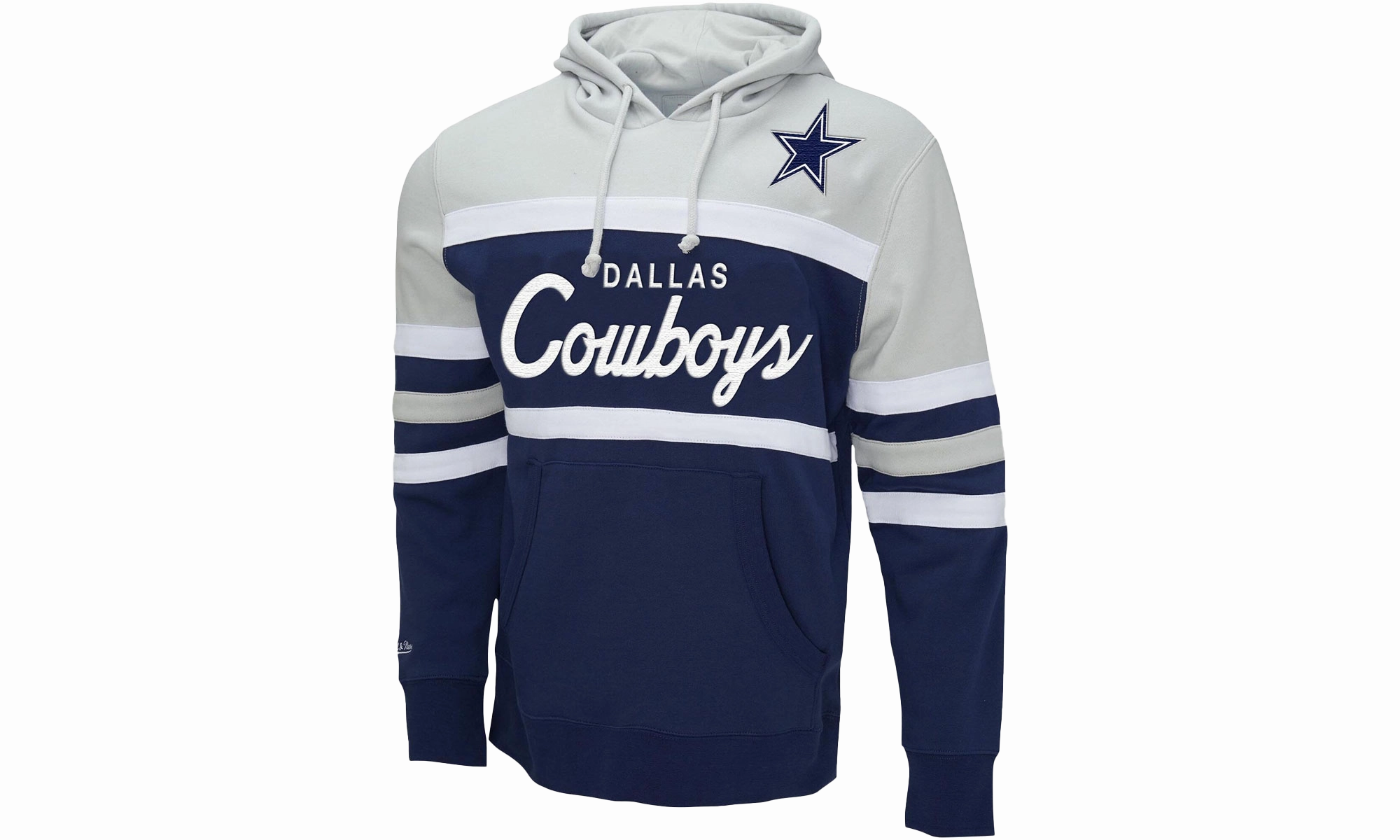 NFL HEAD COACH HOODIE COWBOYS "Grey-Royal"