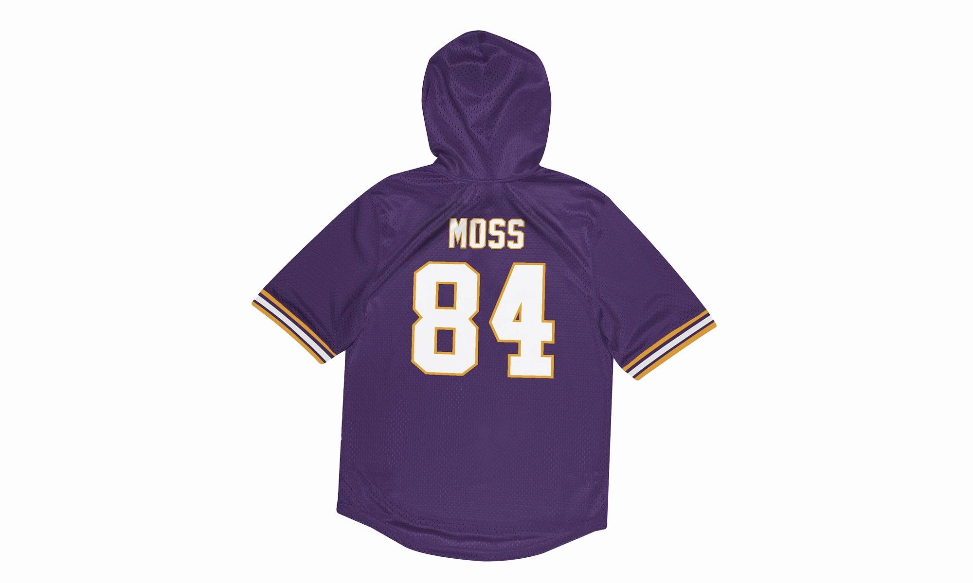NFL N&N MESH SS HOODIE VIKINGS 2000 RANDY MOSS "Purple"