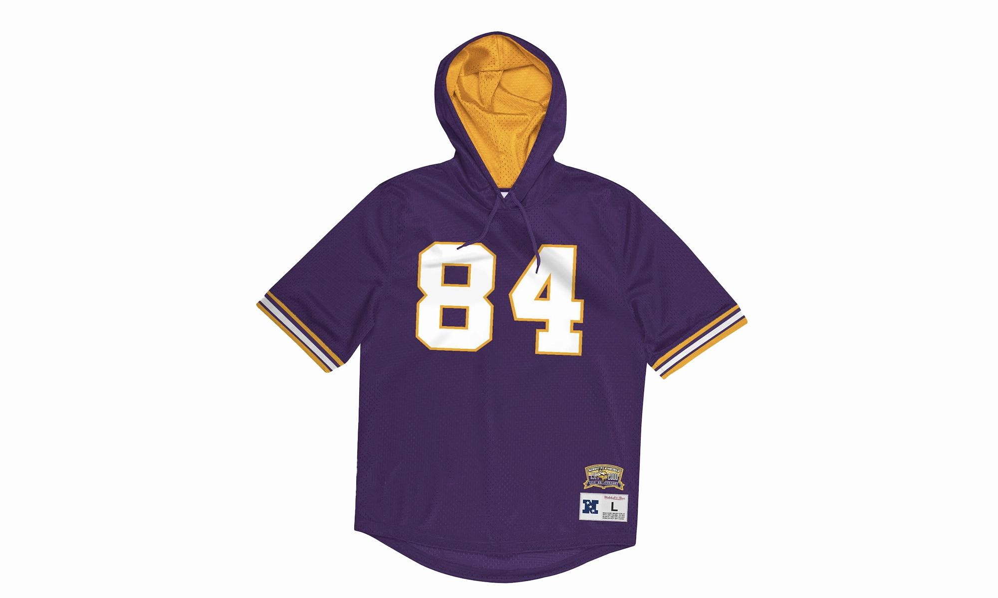 NFL N&N MESH SS HOODIE VIKINGS 2000 RANDY MOSS "Purple"