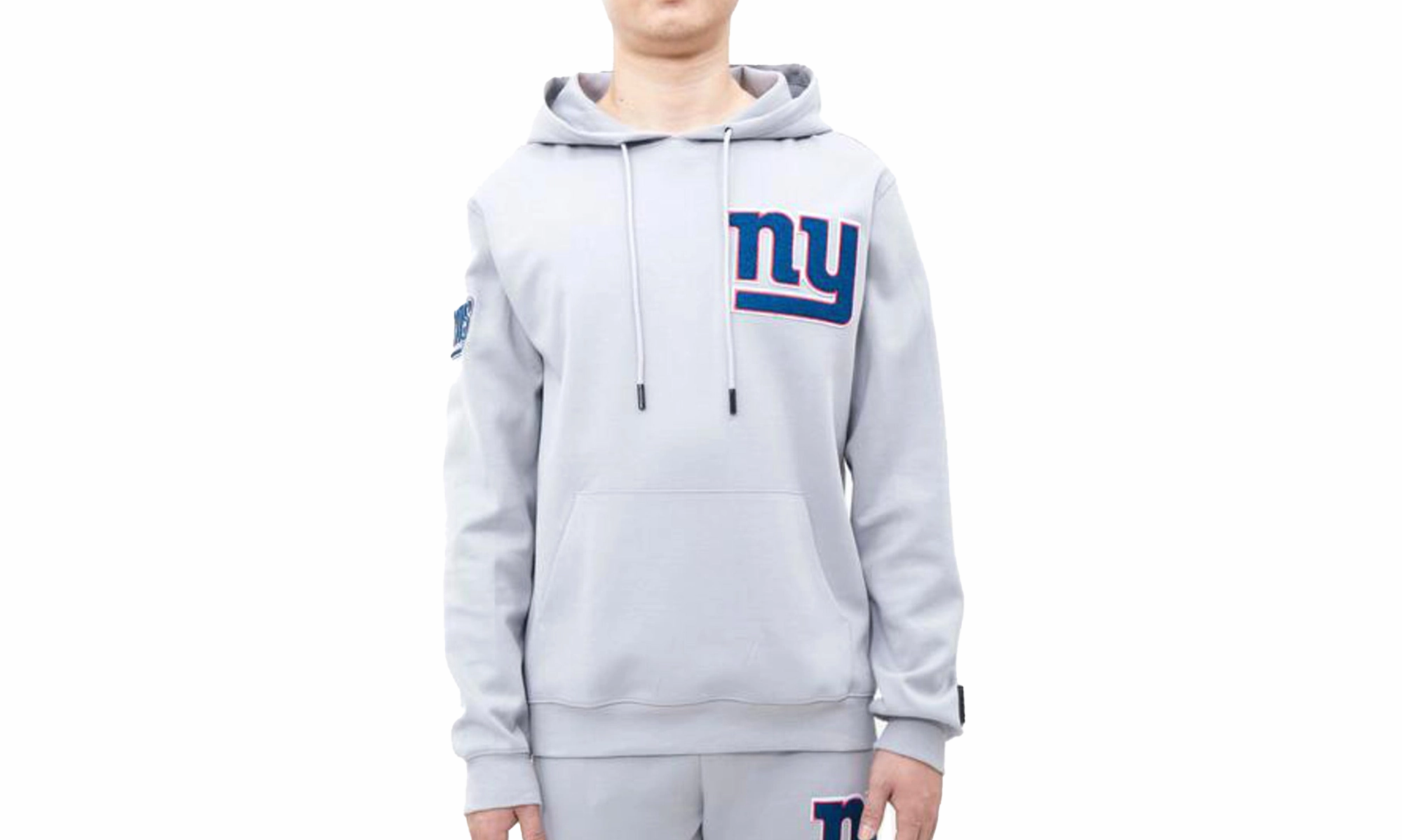 NFL New York Giants Logo Blended Hoodie "Grey"