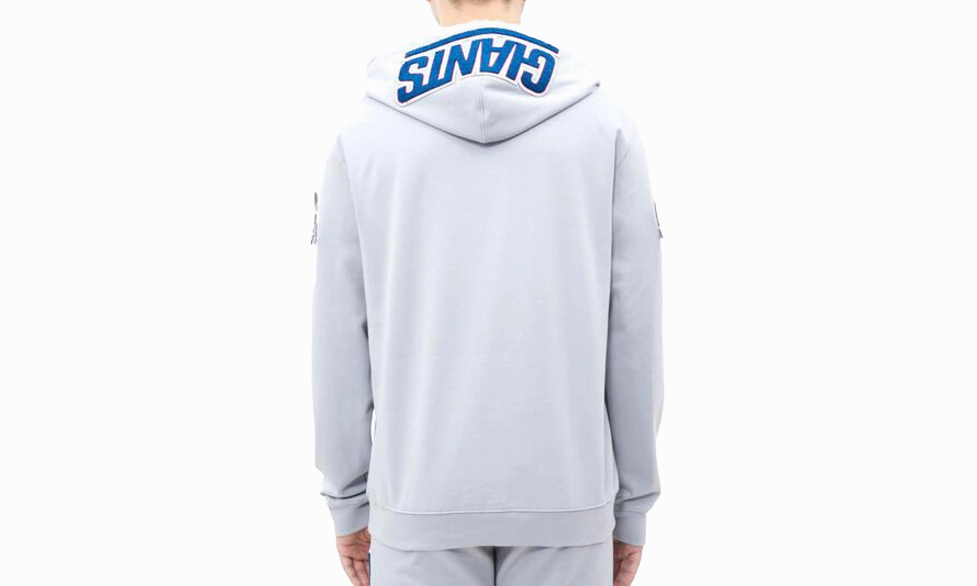 NFL New York Giants Logo Blended Hoodie "Grey"