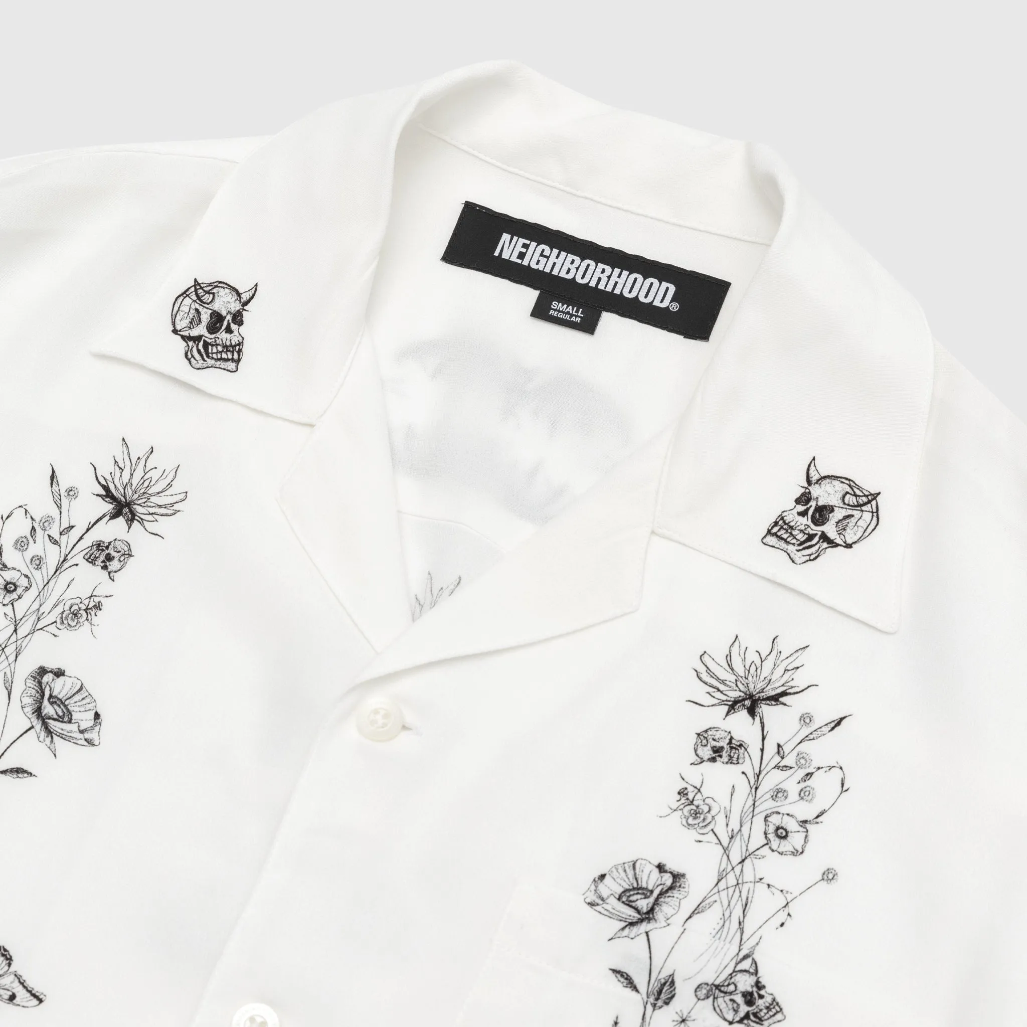 Smooth Cotton Blend Durable Construction NH x DR WOO HAWAIIAN S/S SHIRT