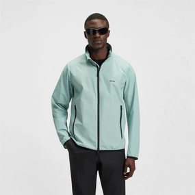 Putt Full Zip Lightweight Jacket Open Green Sport Comfort Ventilation Vents