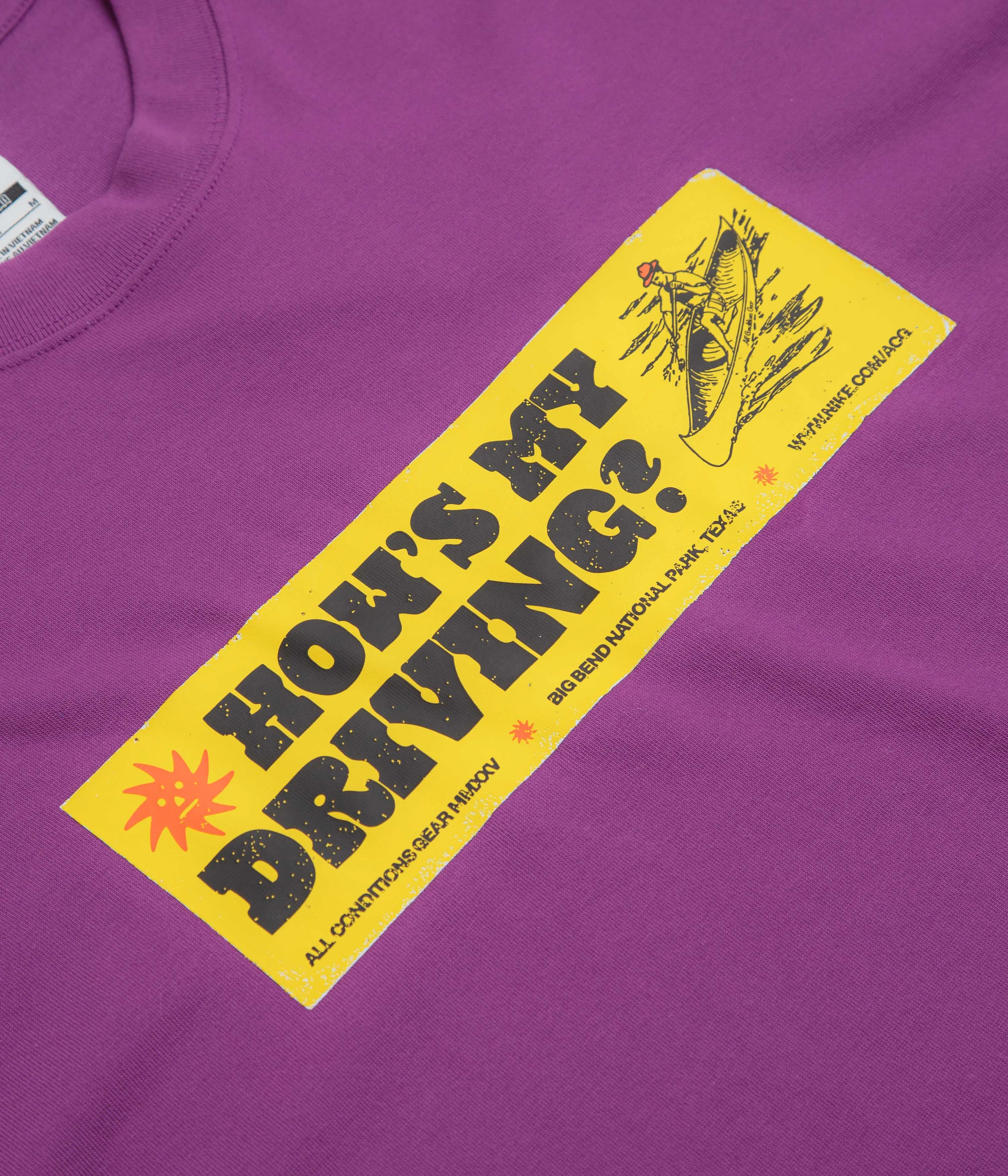 Nike ACG Canoe Sticker T-Shirt - Bold Berry High End