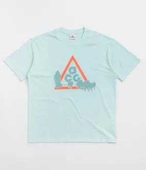 Nike ACG Dog Sled T-Shirt - Glacier Blue zipper