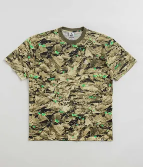 Loose-fitting Skinny Nike ACG Leafcutter T-Shirt - Medium Olive