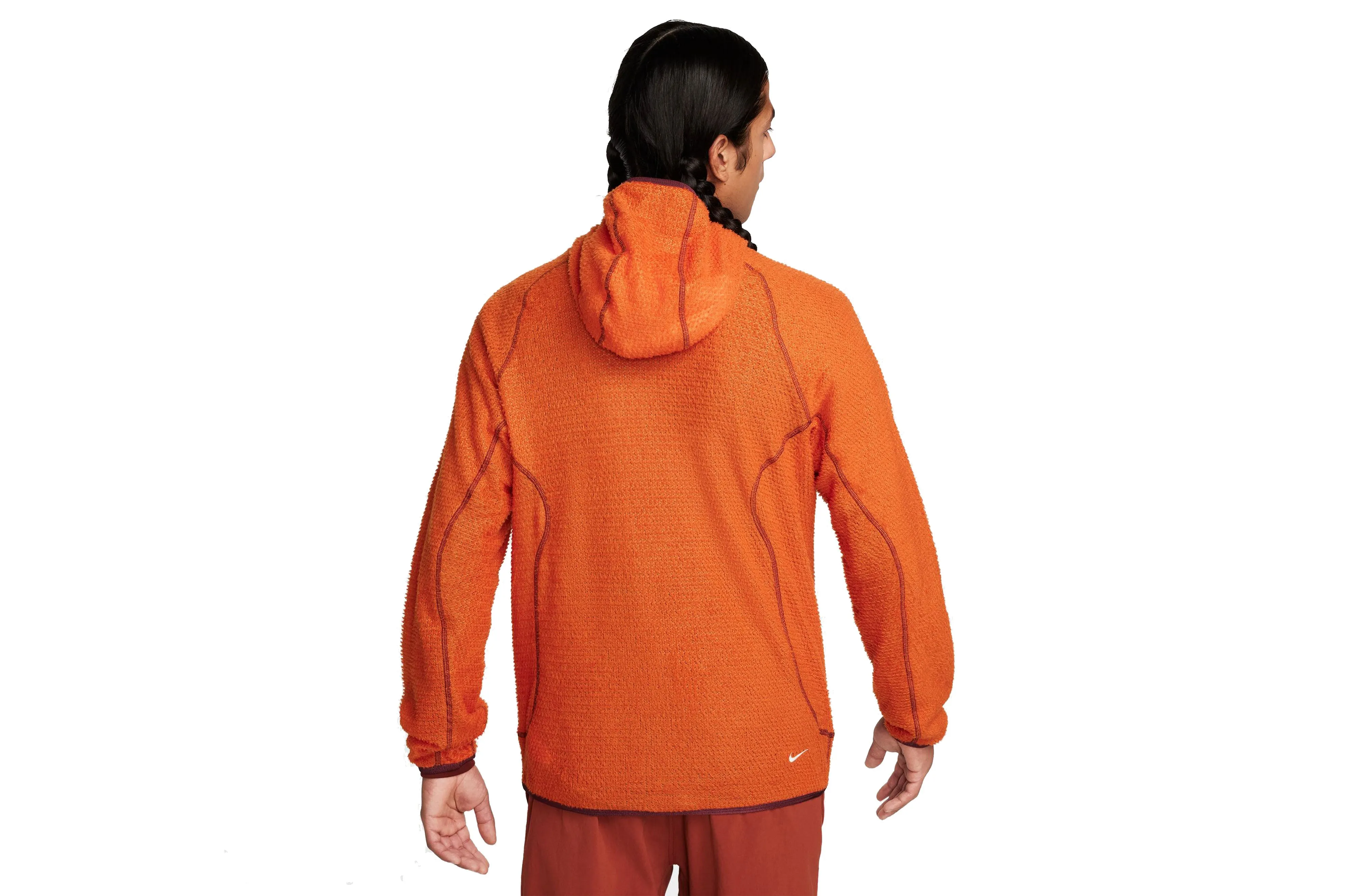 UVProtection Love Energy Nike ACG "Wolf Lichen Caps" Mid-Layer Top (Orange)