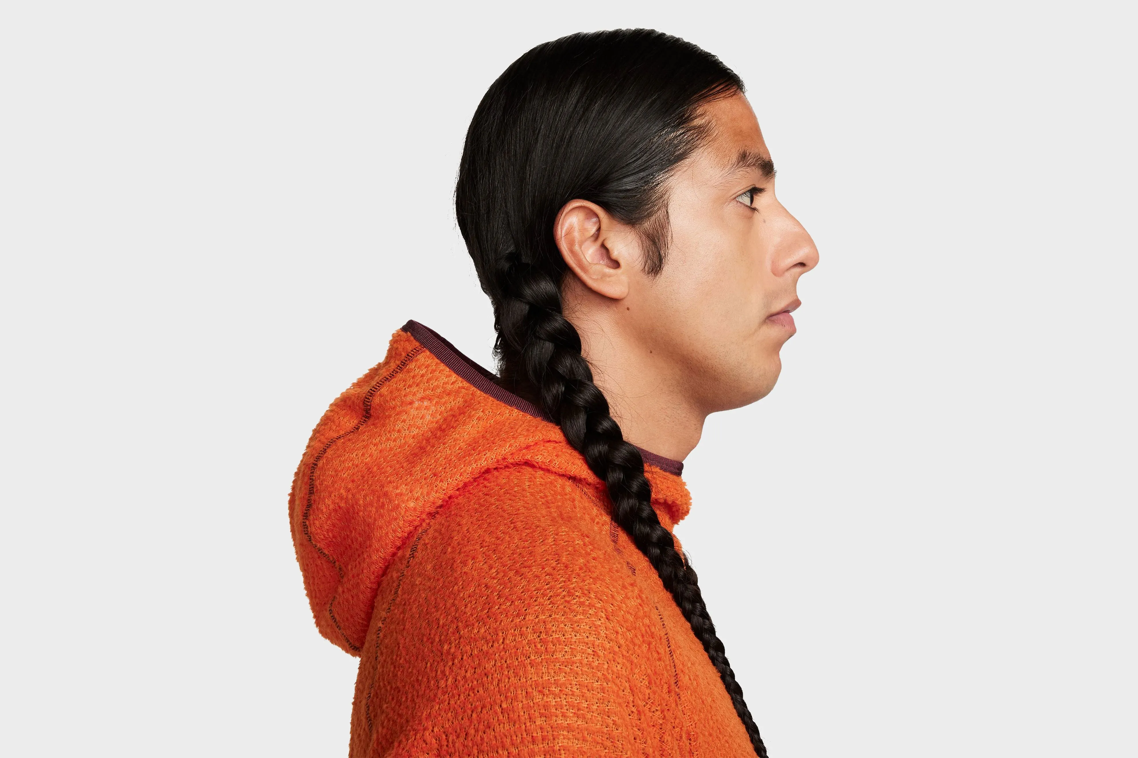 Nike ACG "Wolf Lichen Caps" Mid-Layer Top (Orange) Pure Cotton SeamlessPockets