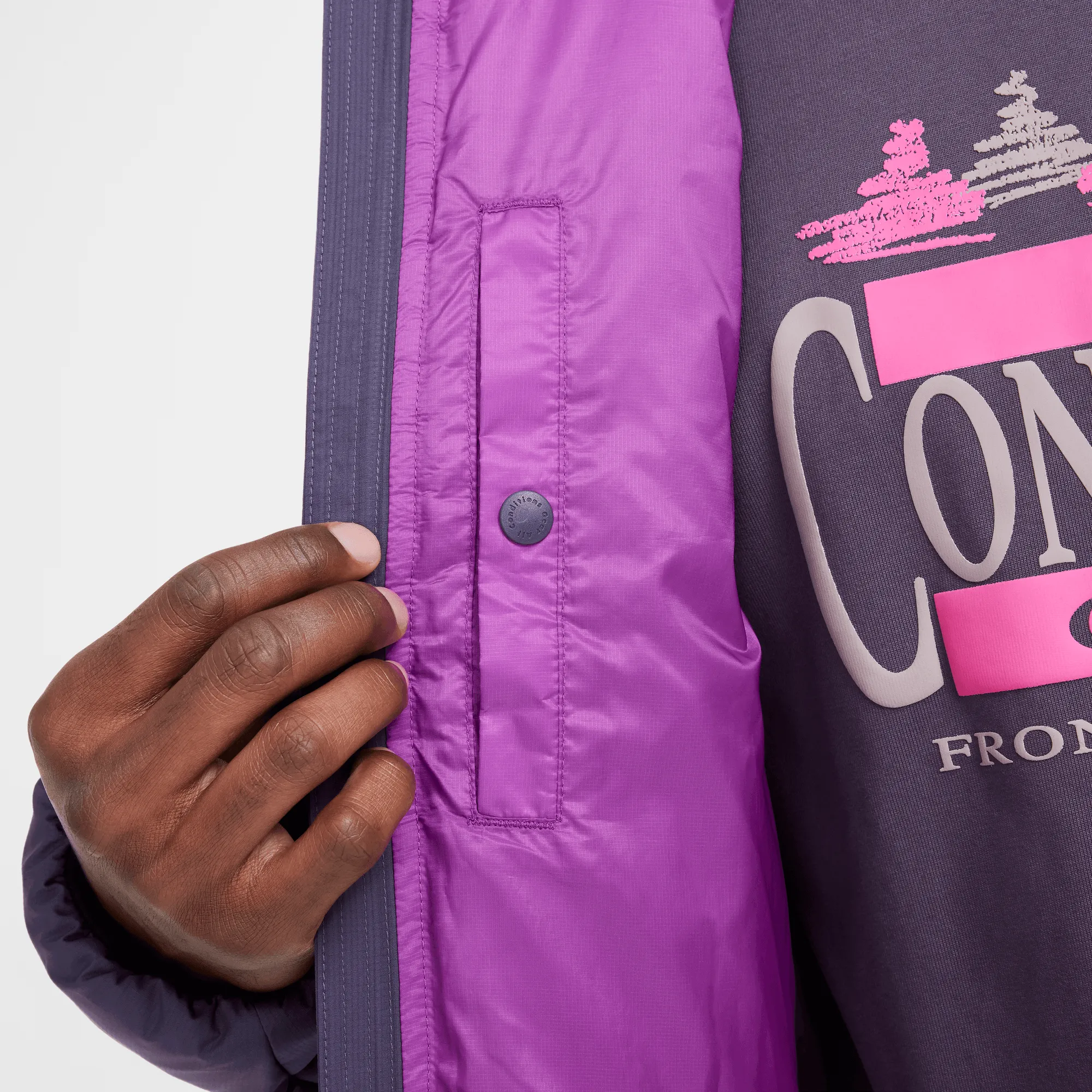 NIKE ACG ROPE DE DOPE PRIMALOFT JACKET- DARK RAISIN Train Ease UVProtection Coating