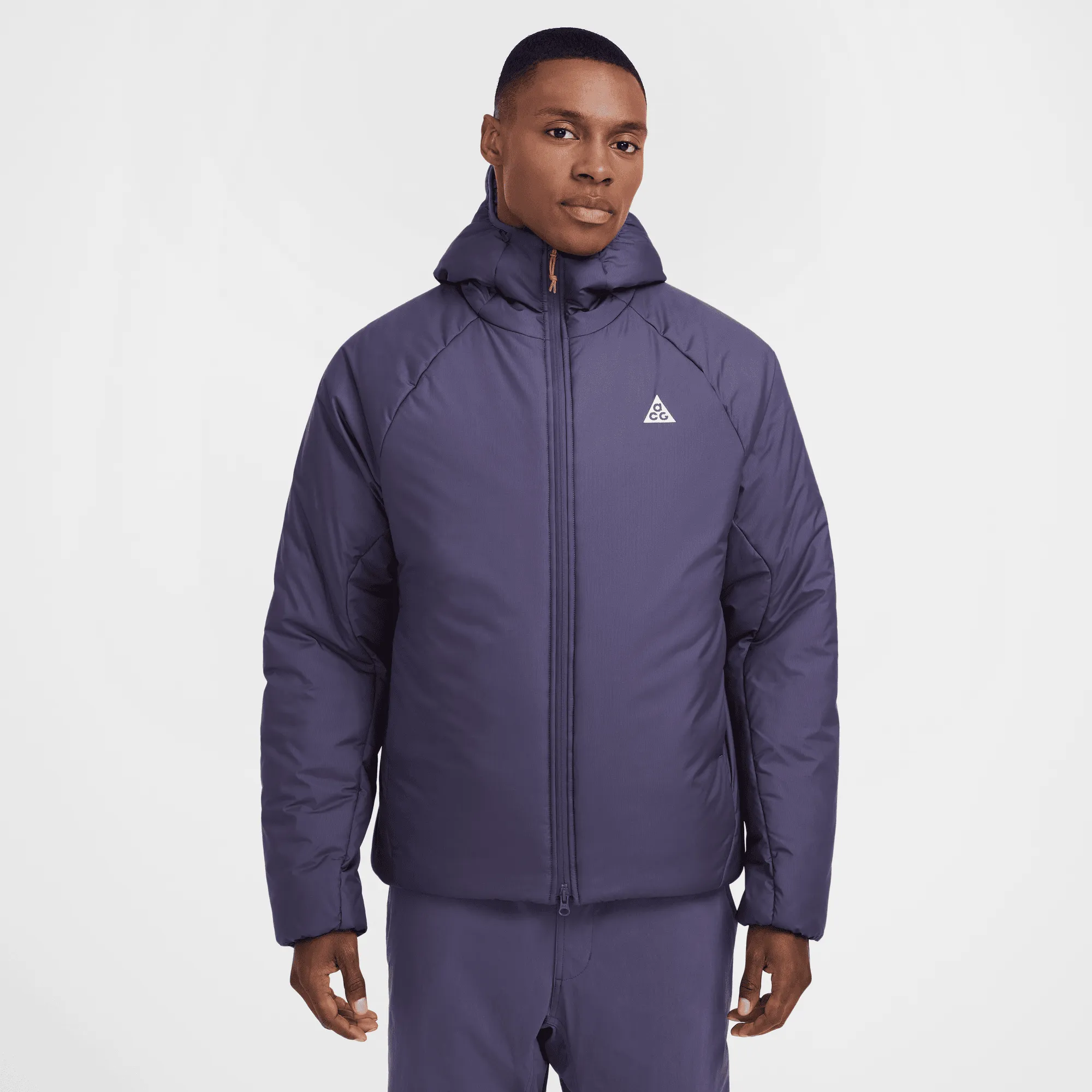 ErgonomicCut AbrasionResistantFabric NIKE ACG ROPE DE DOPE PRIMALOFT JACKET- DARK RAISIN