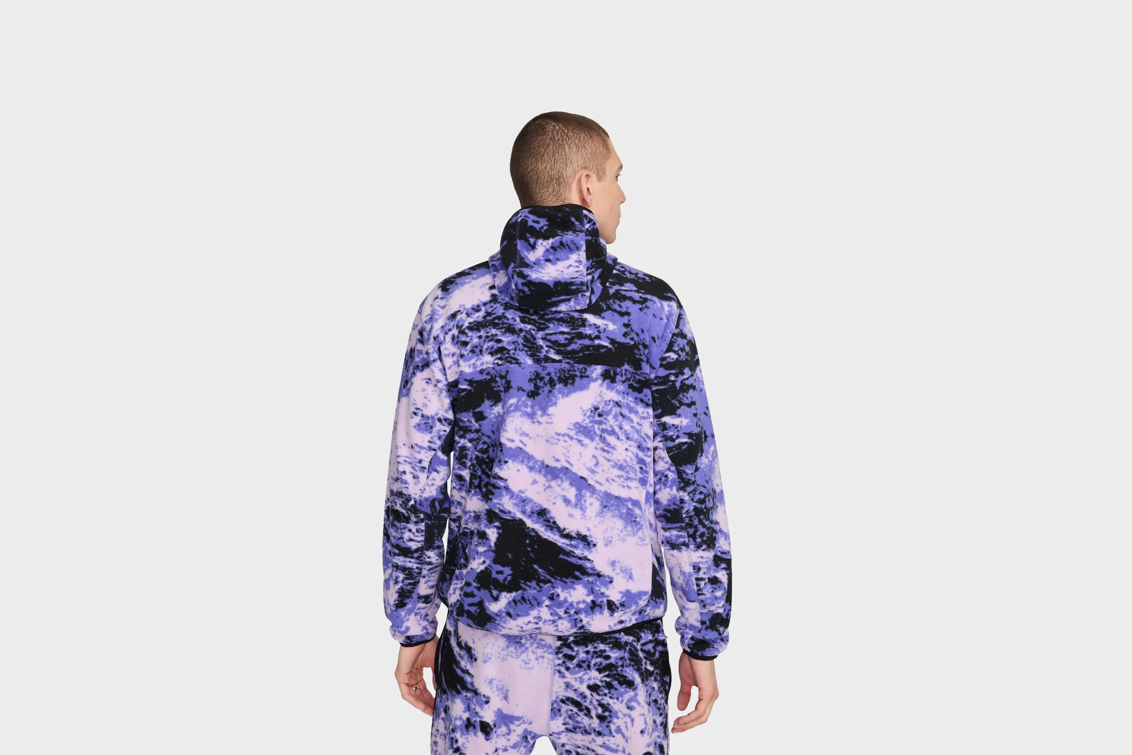 Nike ACG ??Wolf Tree?? Allover Print Pullover Hoodie (Lilac Bloom/Black/Summit White) Forest Air
