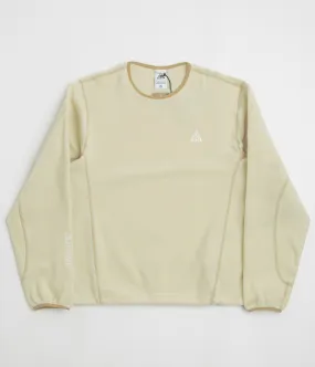 Nike ACG Wolf Tree Crewneck Sweatshirt  - Light Khaki / Parachute Beige / Summit White Essential Comfort