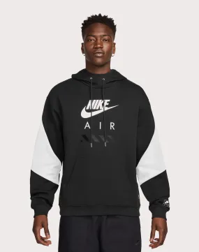 Nike Air Fleece Pullover Hoodie Sport Ease LowProfile Design