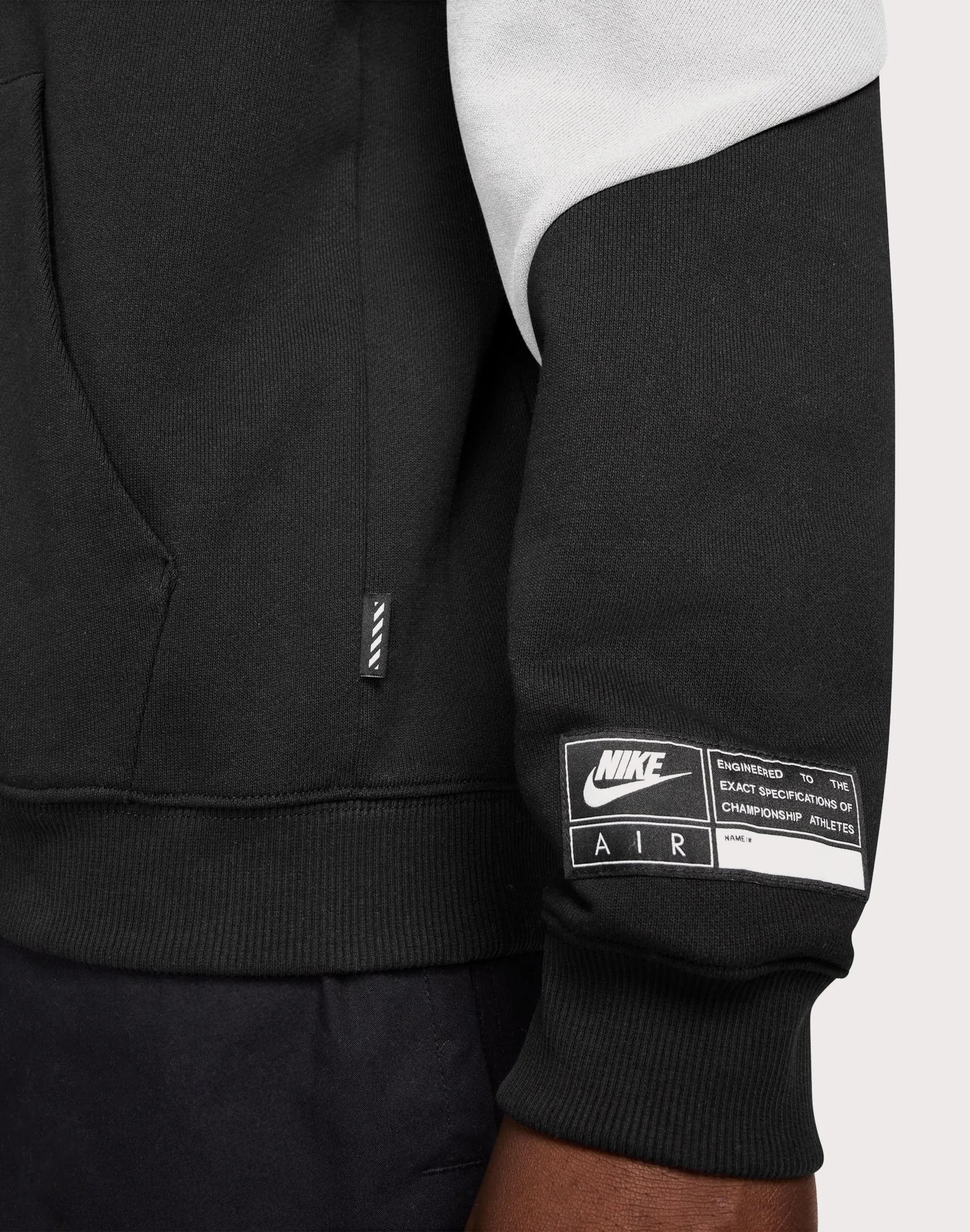 AbrasionResistantFabric Compact Packable Design Nike Air Fleece Pullover Hoodie