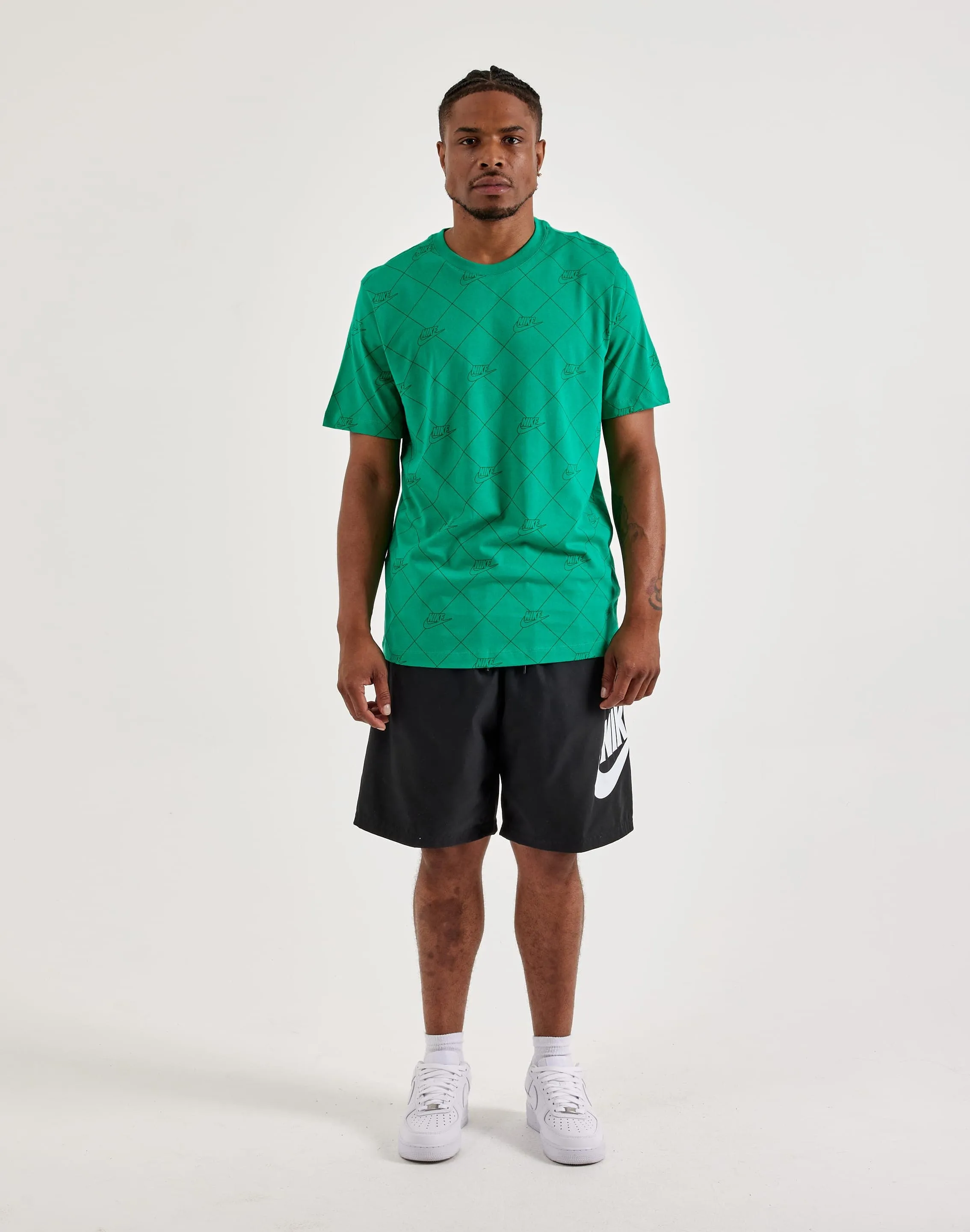 RecycledBlend Nike Allover Print Club Tee