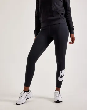 Breathable fabric warm fleece Nike Classics High-Rise Futura Leggings