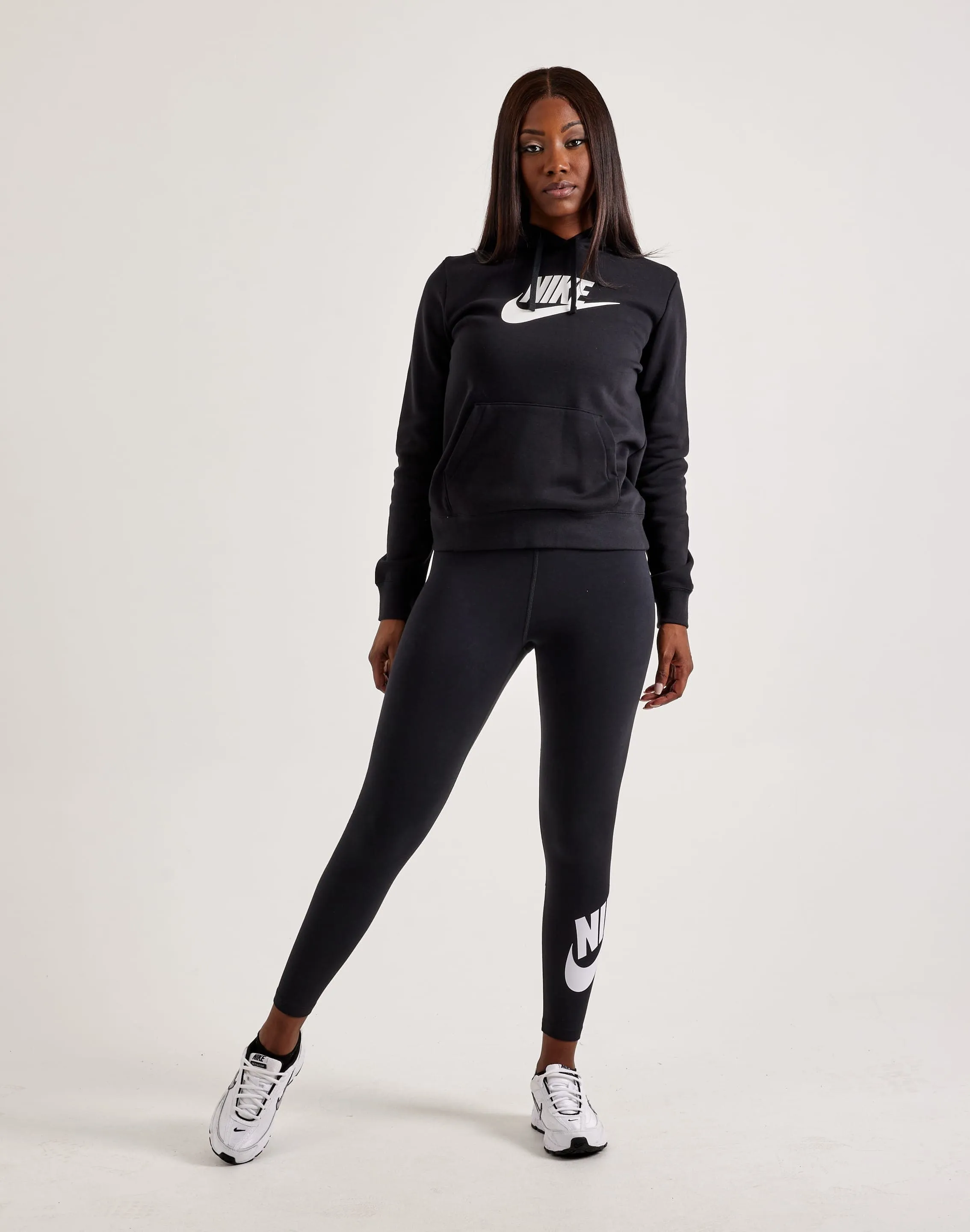WaterRepellentFinish ShrinkageFree Fabric Nike Classics High-Rise Futura Leggings