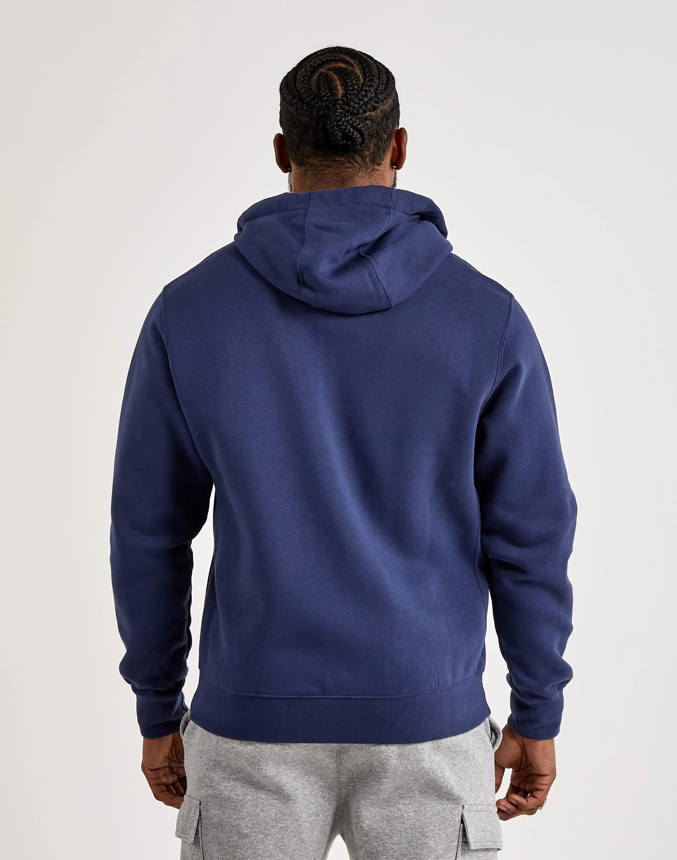 Nike Club Fleece Full-Zip Hoodie Focus Mood Late Breeze