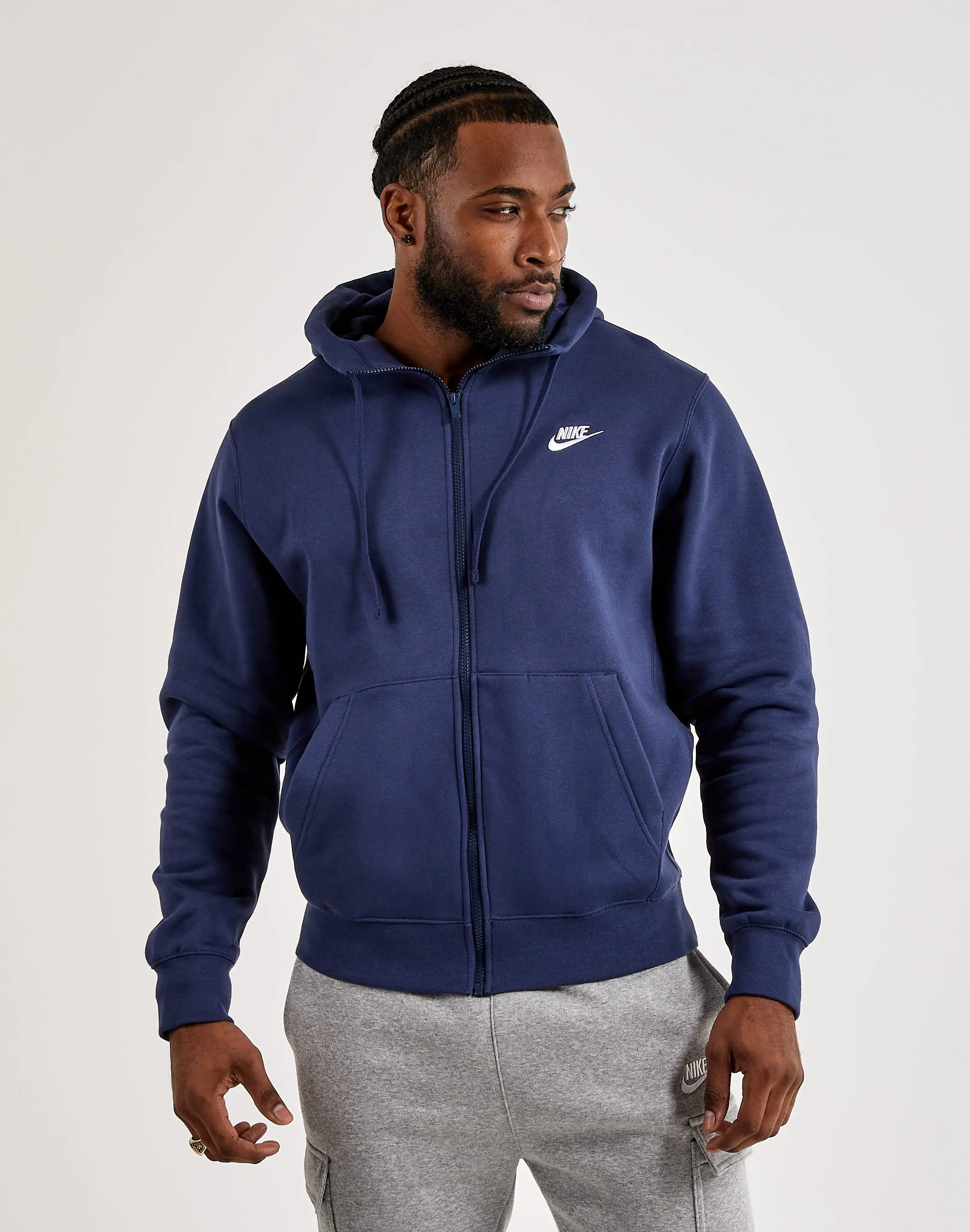 OdorResistantFabric Nike Club Fleece Full-Zip Hoodie