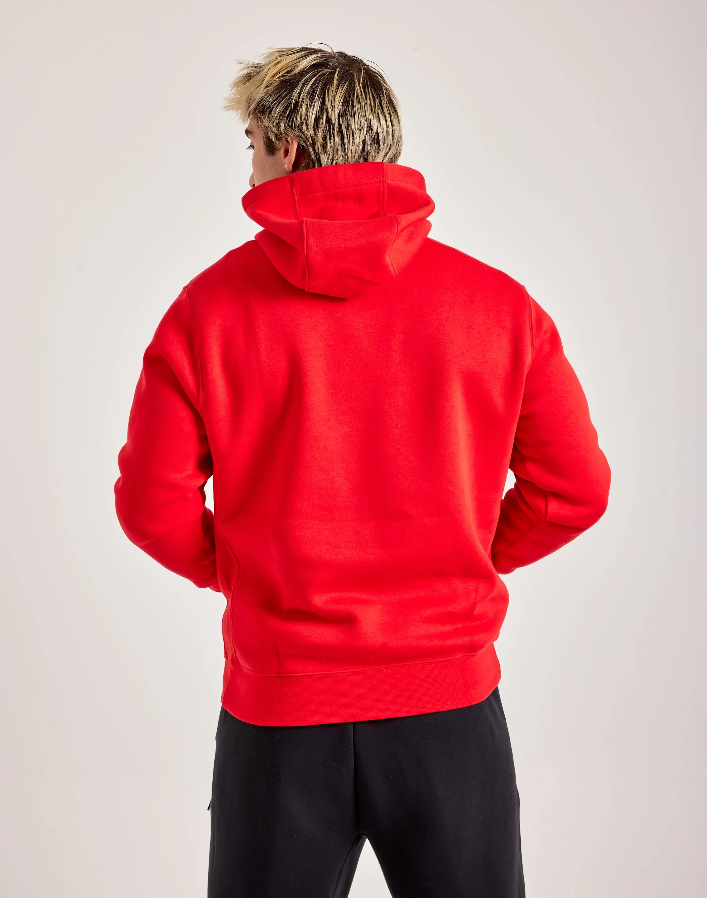Sustain Glow DurableCoverstitch Nike Club Fleece Graphic Pullover Hoodie