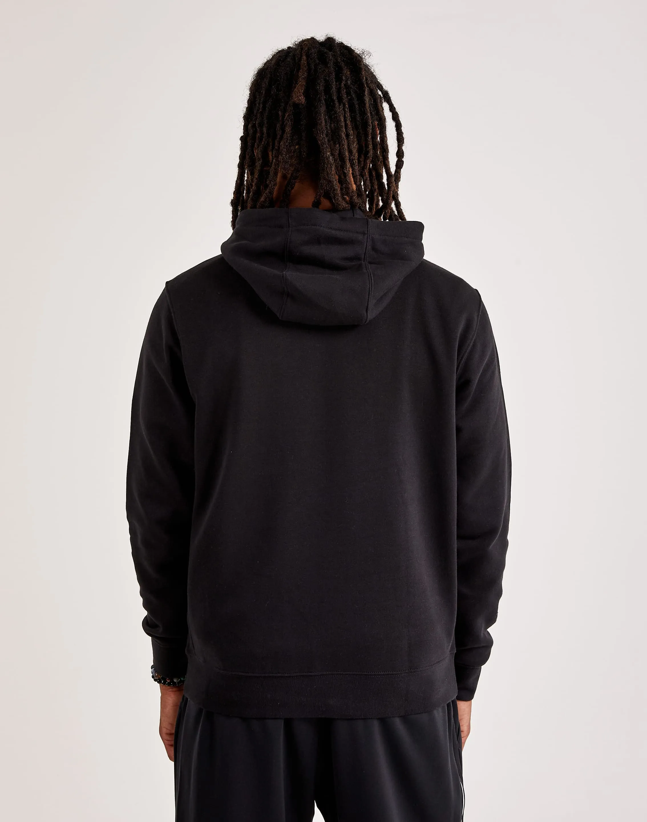Cool Nylon Nike Club Fleece Graphic Pullover Hoodie