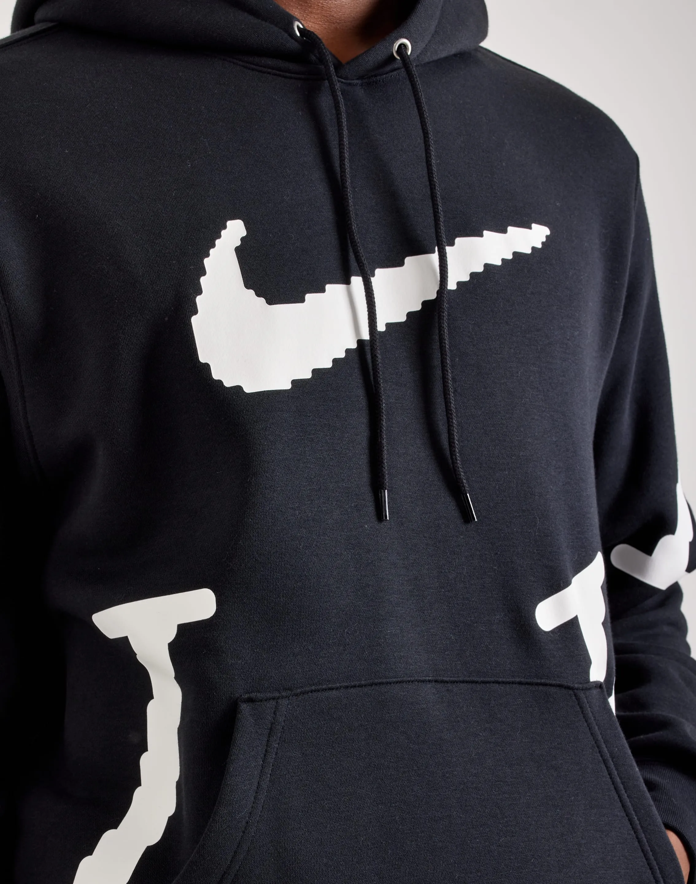 Nike Club Fleece Hoodie Aerated Seam Placement Cozy Vibe
