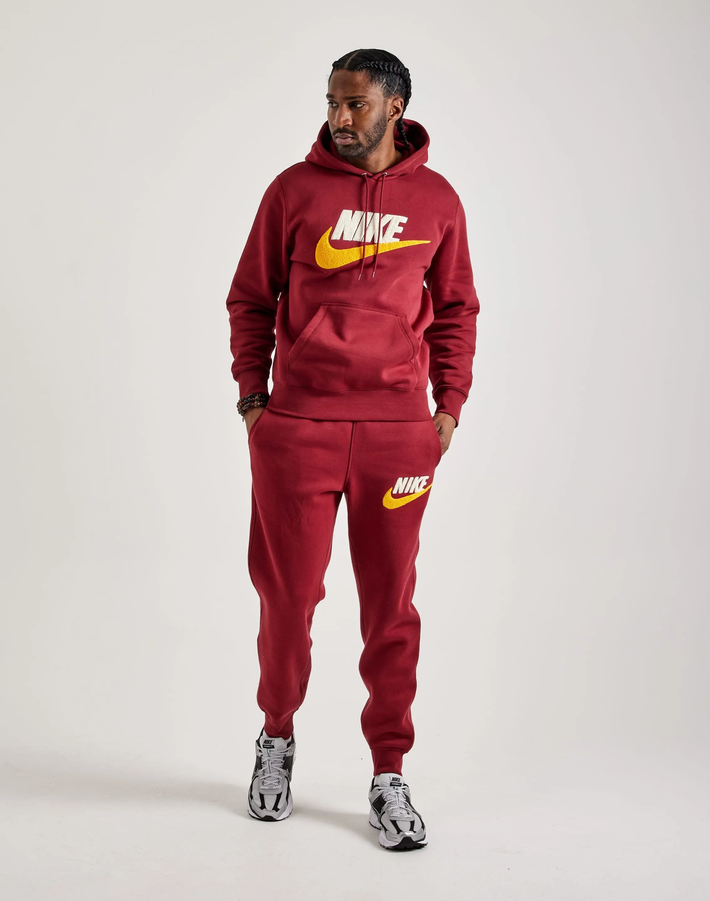Nike Club Fleece Joggers Bride Side DurableCoverstitch