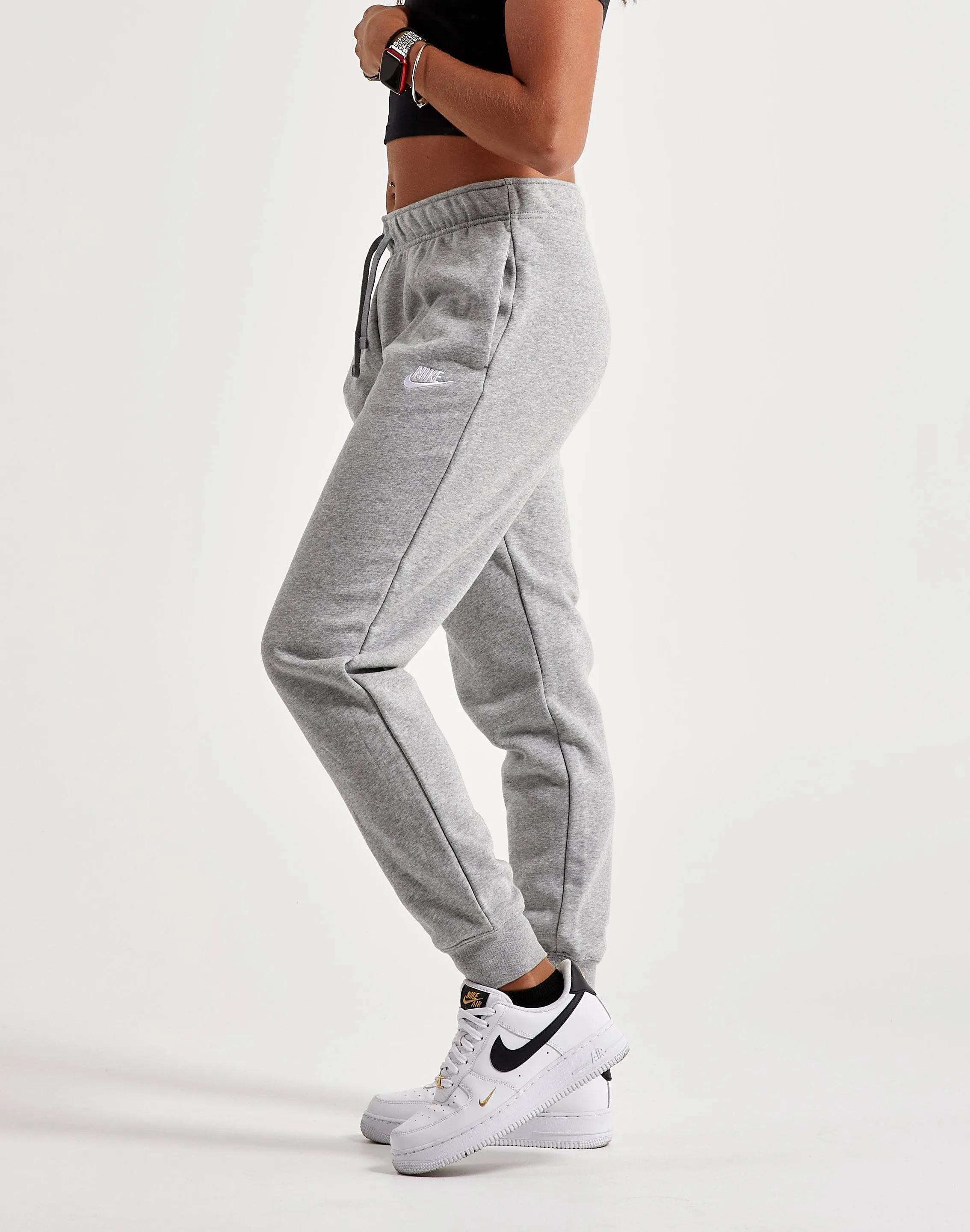 Style Mood Calm Tone Nike Club Fleece Mid-Rise Pants
