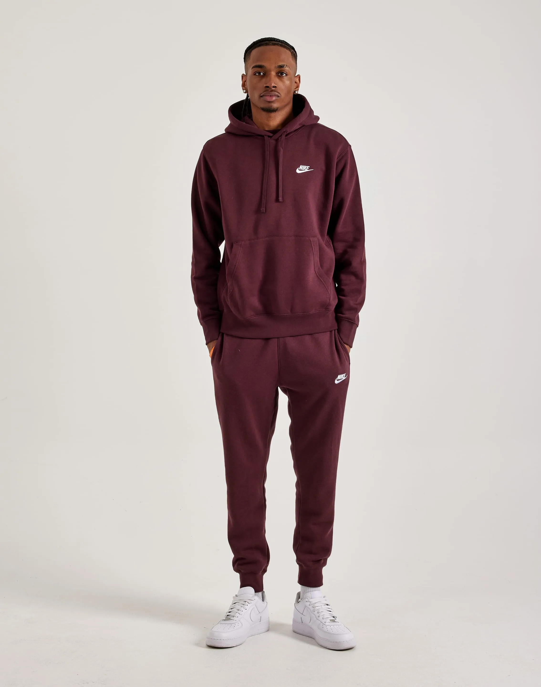 Nike Club Fleece Pullover Hoodie StainResistant Fabric Speed Soul