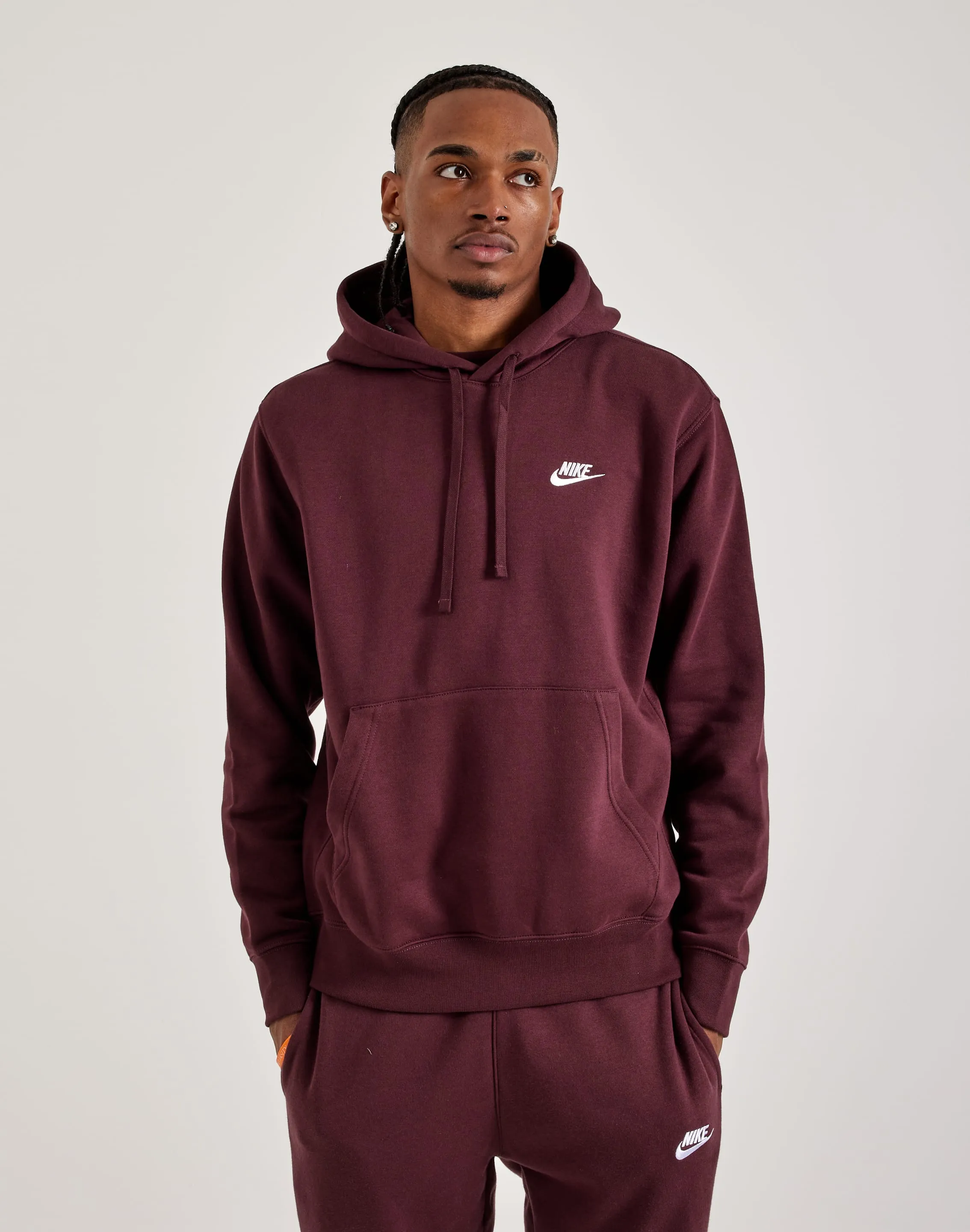 LowBulkFabric Nike Club Fleece Pullover Hoodie