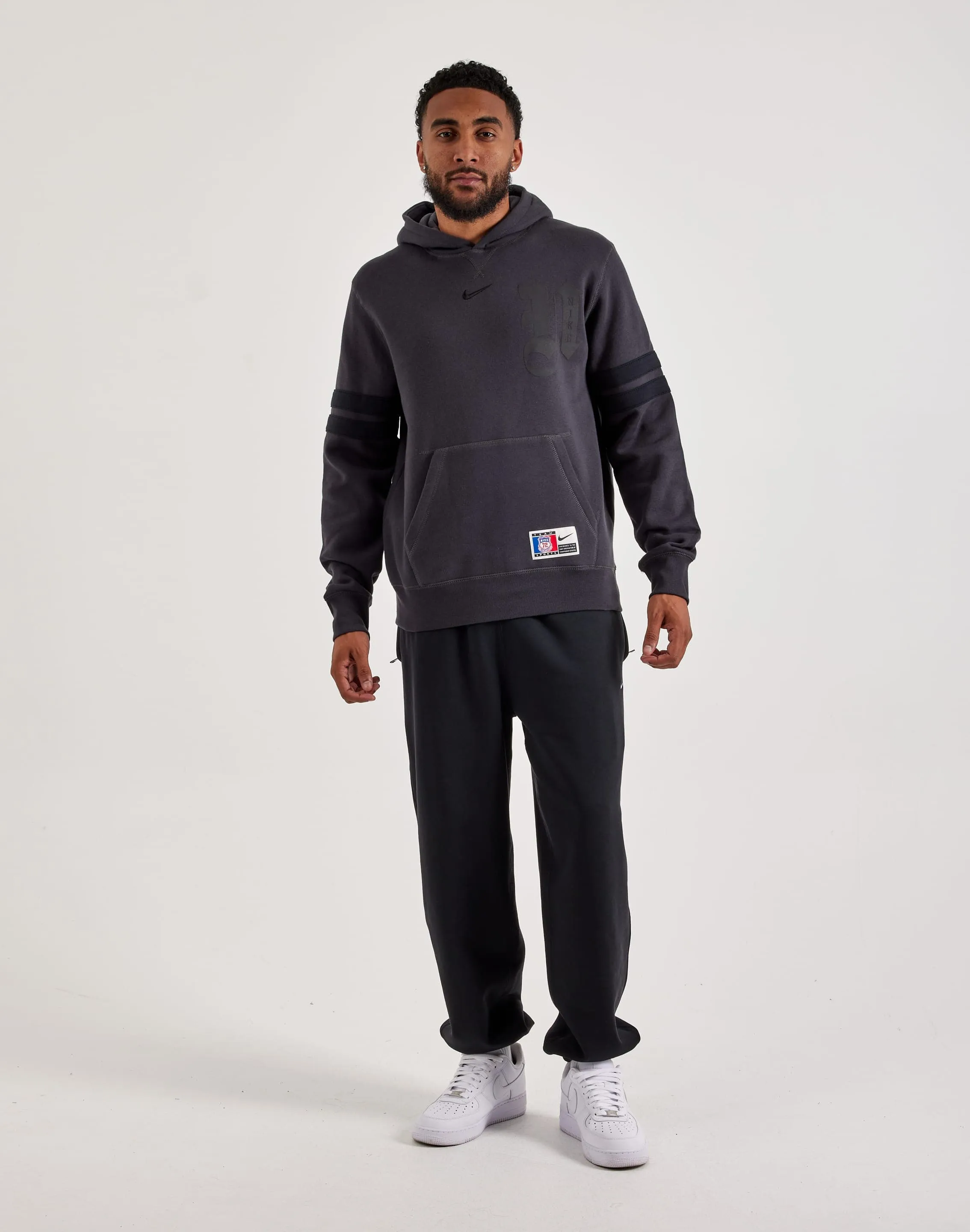 Nike Club Fleece Pullover Hoodie Clean Fit Star Soul