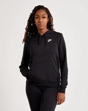 Nike Club Fleece Pullover Hoodie WrinkleResistant Finish TaglessDesign