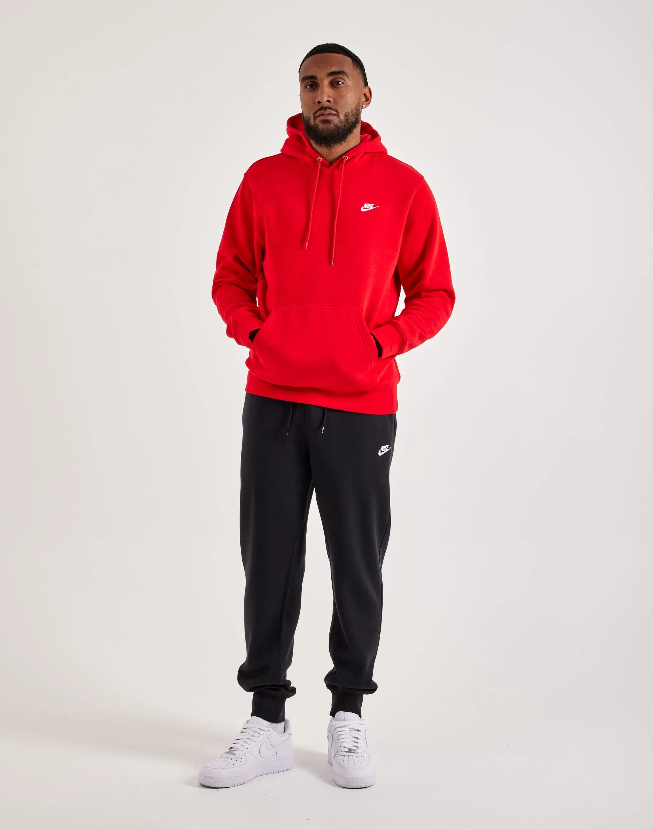 AI Style Tailored Fit Nike Club Fleece Pullover Hoodie