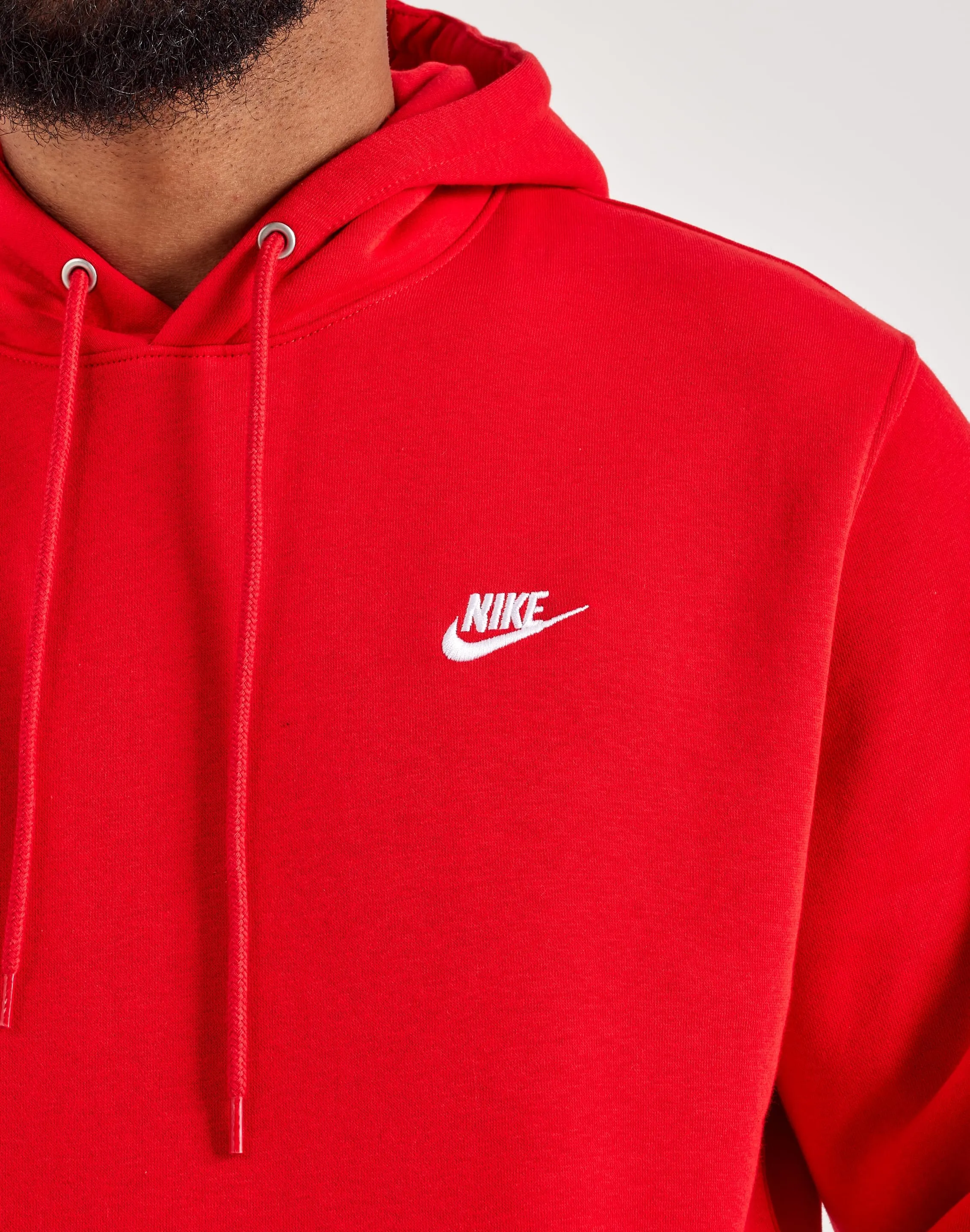 Move Fast NonBindingCollar Nike Club Fleece Pullover Hoodie