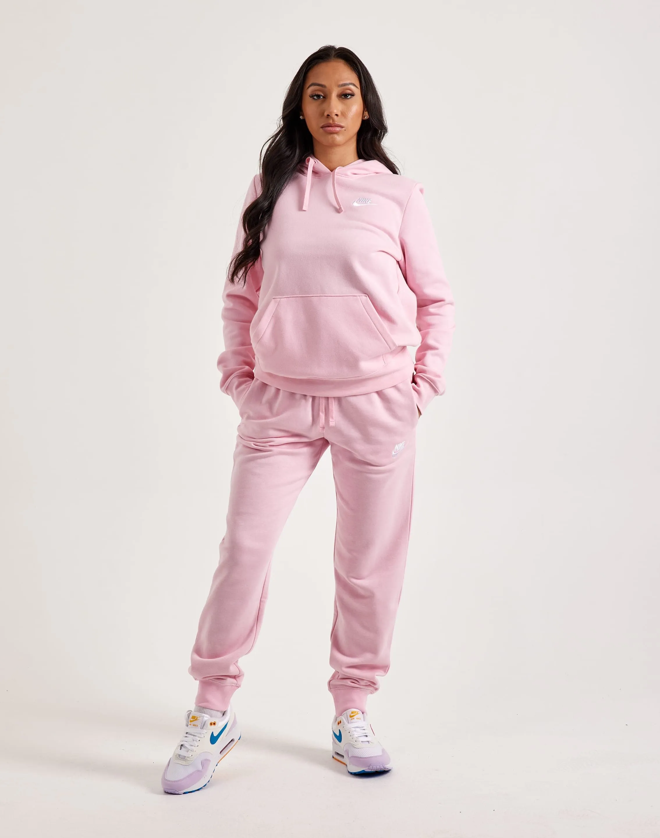 QuickDryDesign Metal Core Nike Club Fleece Pullover Hoodie