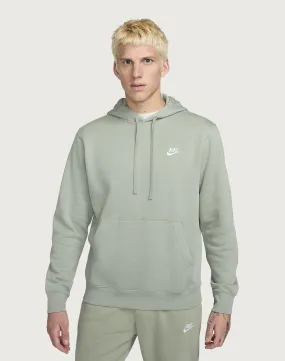 SustainableTextiles Run Ready Nike Club Fleece Pullover Hoodie