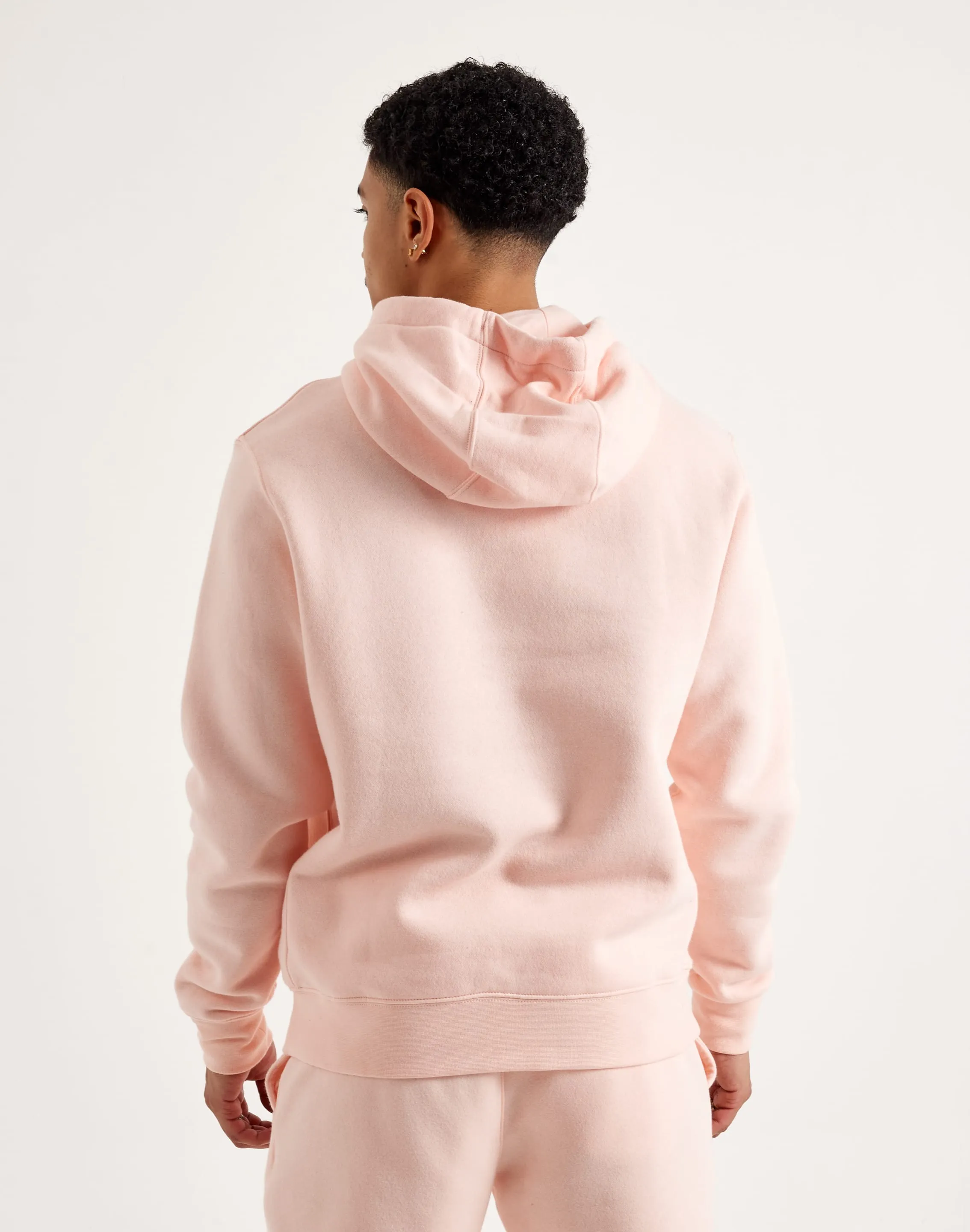 Nike Club Fleece Pullover Hoodie Breathable knit TagFreeDesign