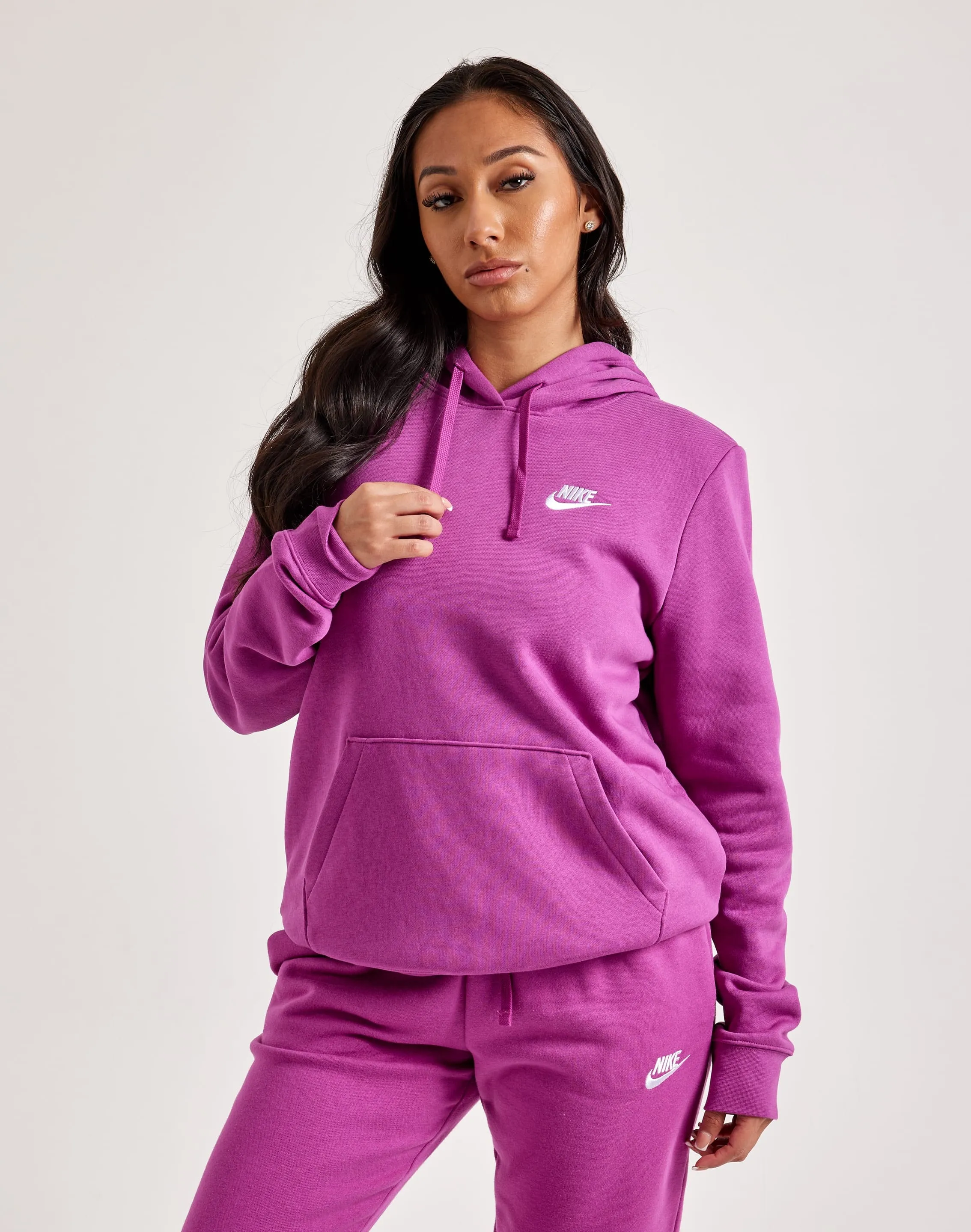 Nature Glow SoftTouchFinish Nike Club Fleece Pullover Hoodie